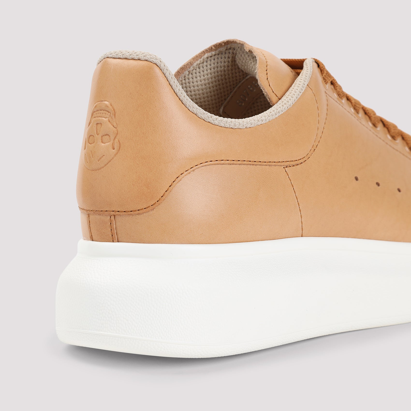 ALEXANDER MCQUEEN Men's Luxe Leather Sneakers