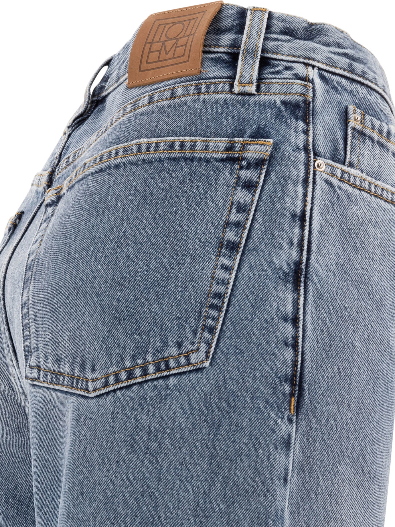 TOTEME Women’s Organic Cotton Mini Jeans