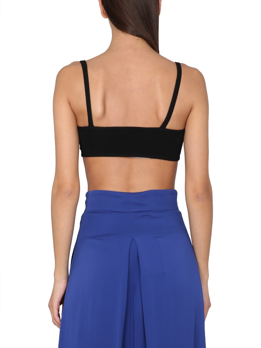 MAX MARA Viscose Stelvio Top with Thin Epaulettes