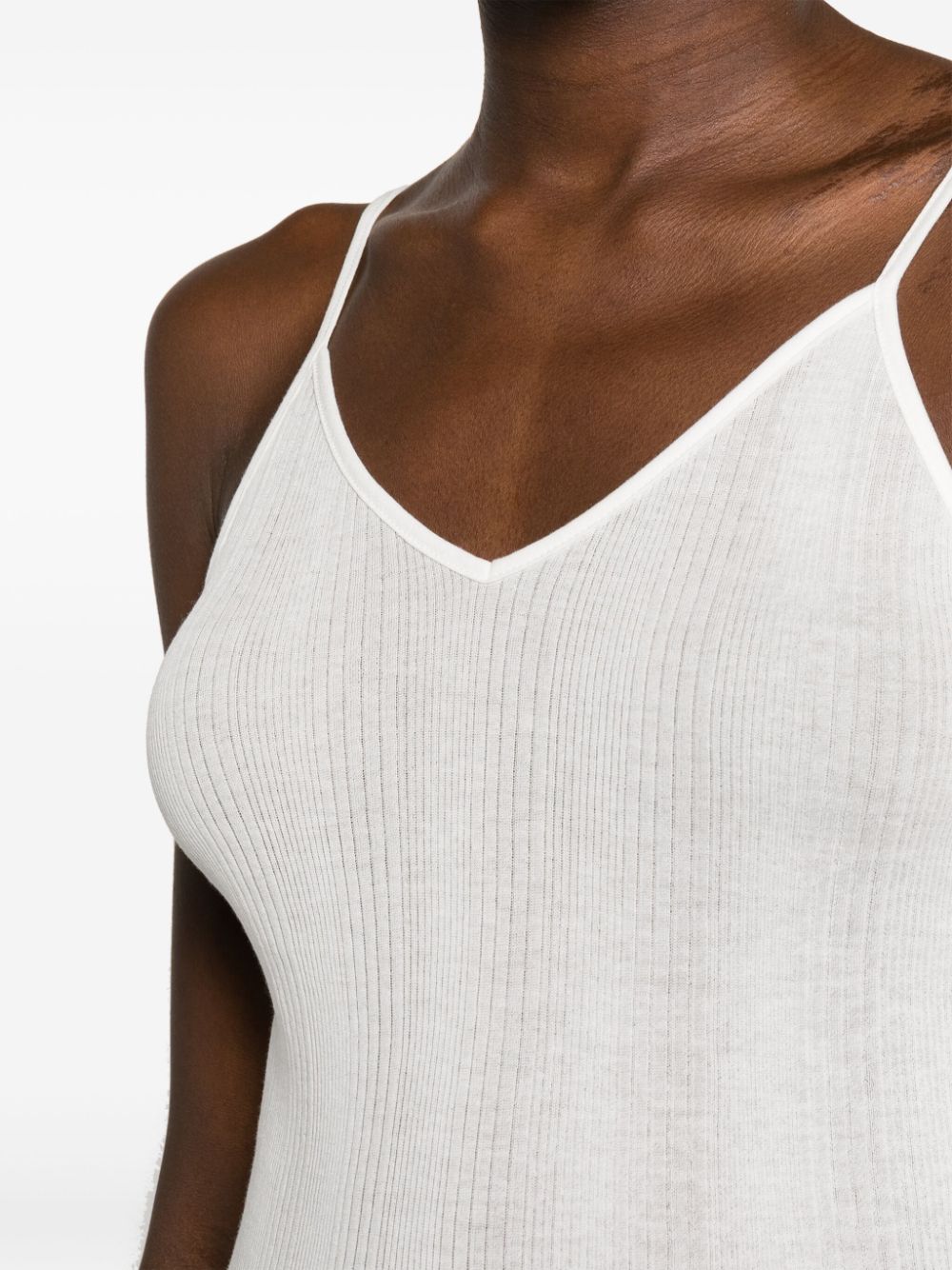 KHAITE Mona Cotton Mini T-Shirt