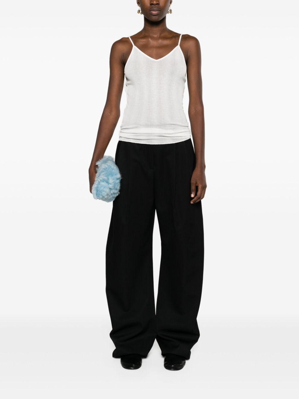 KHAITE Mona Cotton Mini T-Shirt