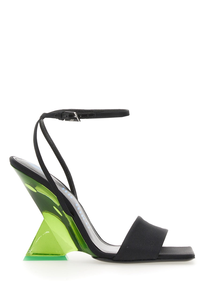 THE ATTICO Chic Adjustable Sandals with 10.5cm Heel