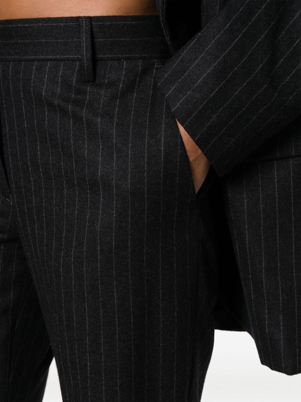 DRIES VAN NOTEN Elegant Wool Pants for Women - Size 7180