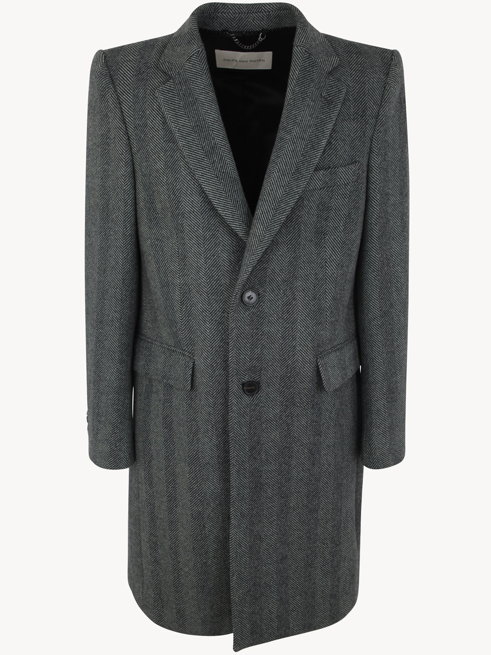 DRIES VAN NOTEN Richards Jacket - Men's Wool Blend Outerwear