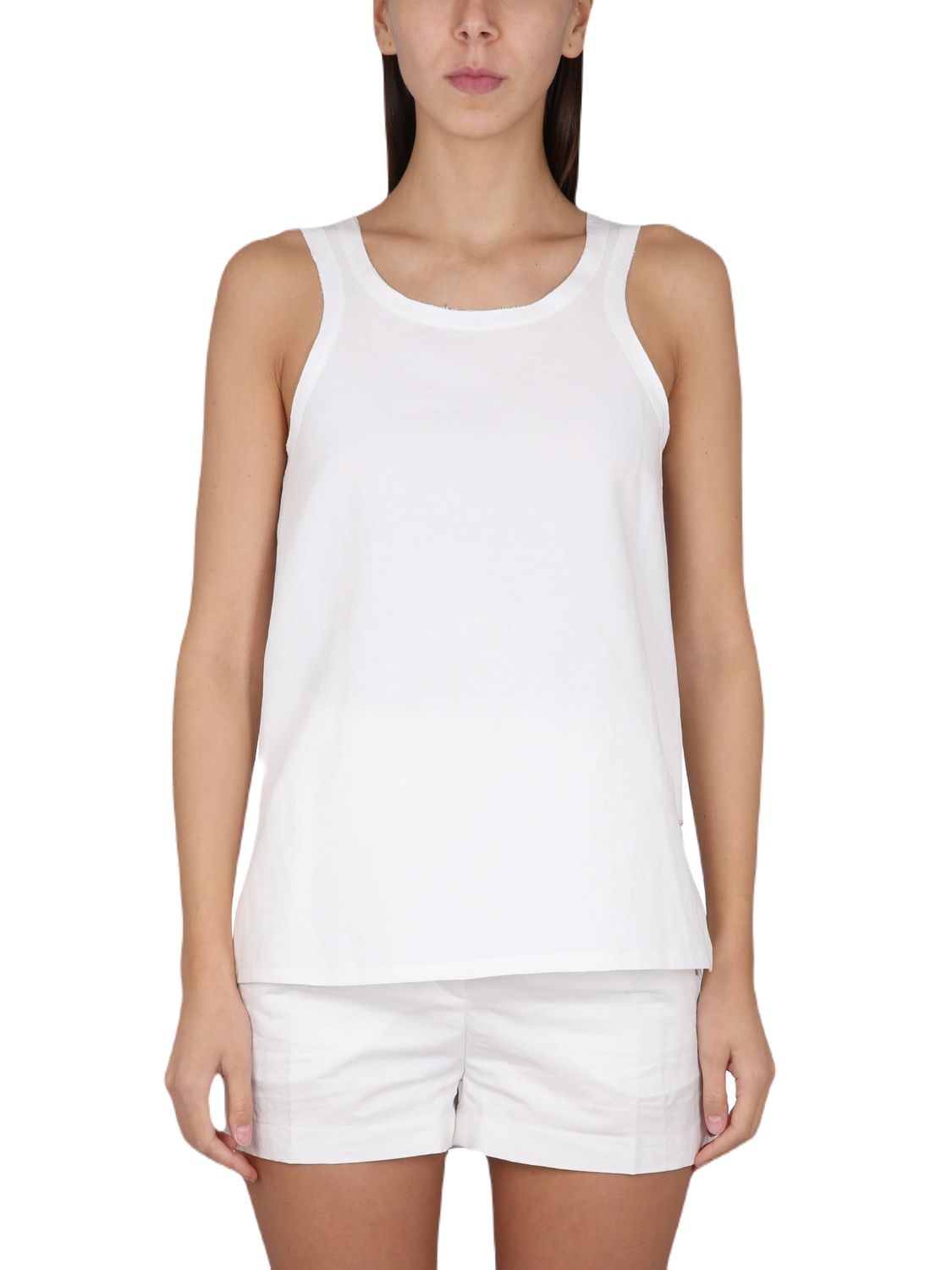MAX MARA SPORTMAX Supreme Cotton Blend Tank Top