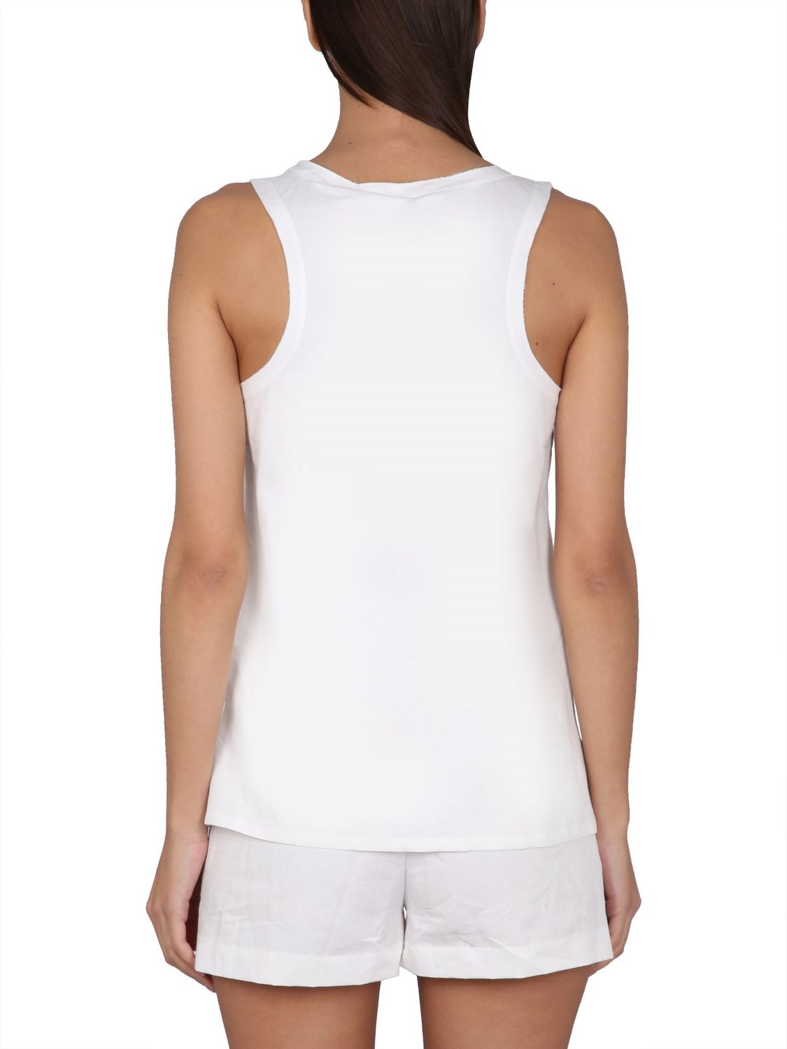 MAX MARA SPORTMAX Supreme Cotton Blend Tank Top