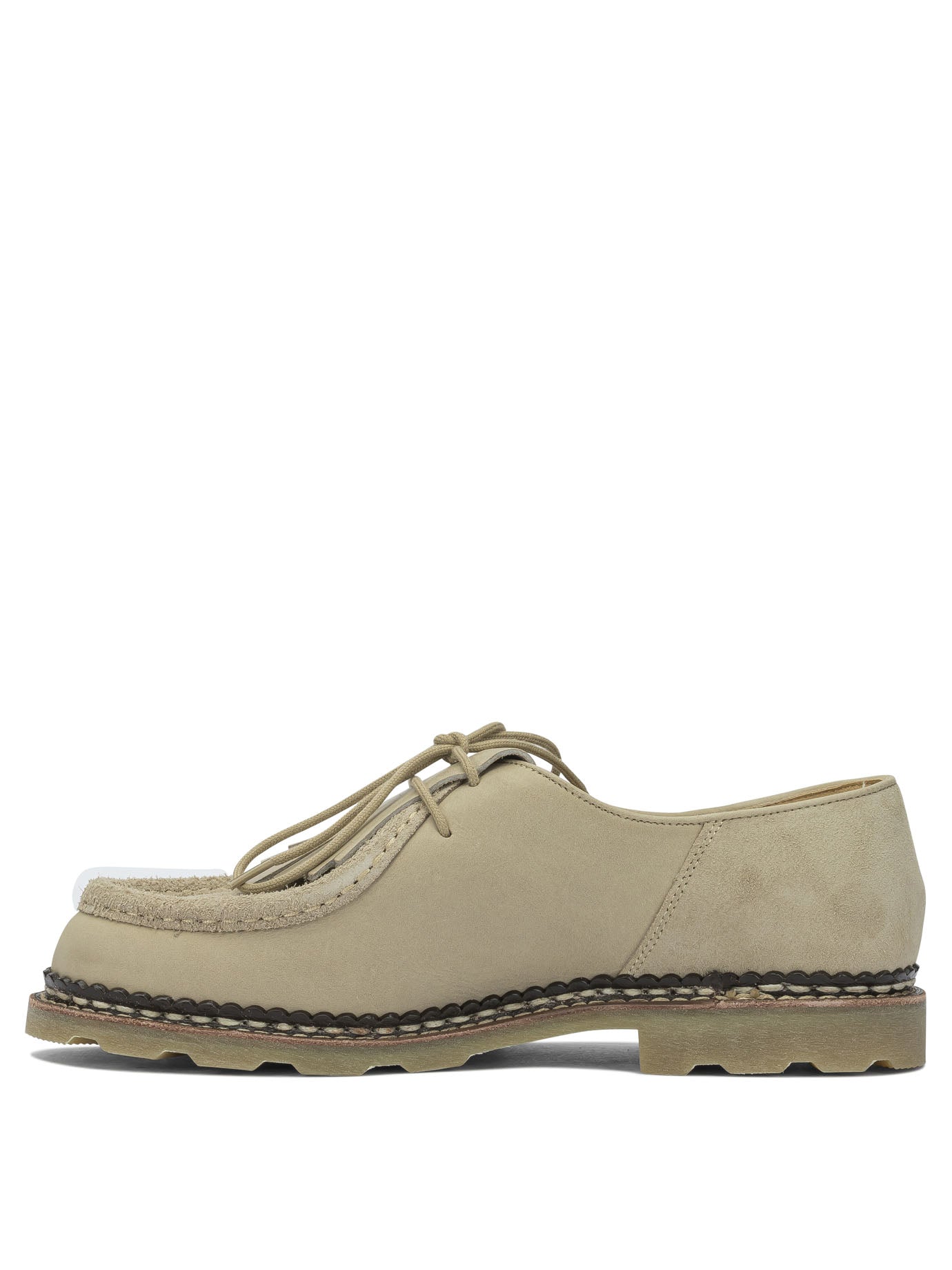 PARABOOT Men's Leather Lace-Up Moccasins