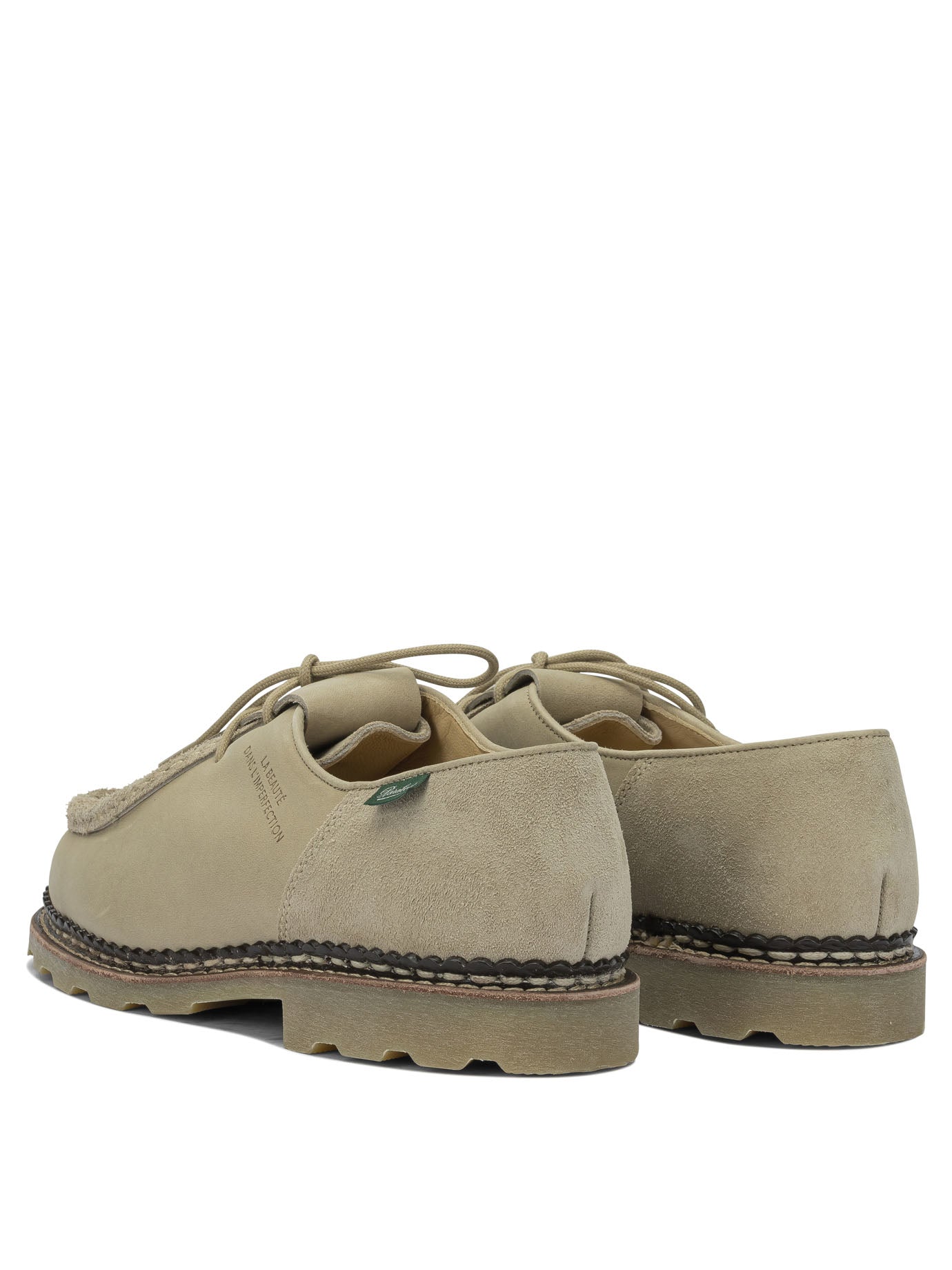 PARABOOT Men's Leather Lace-Up Moccasins