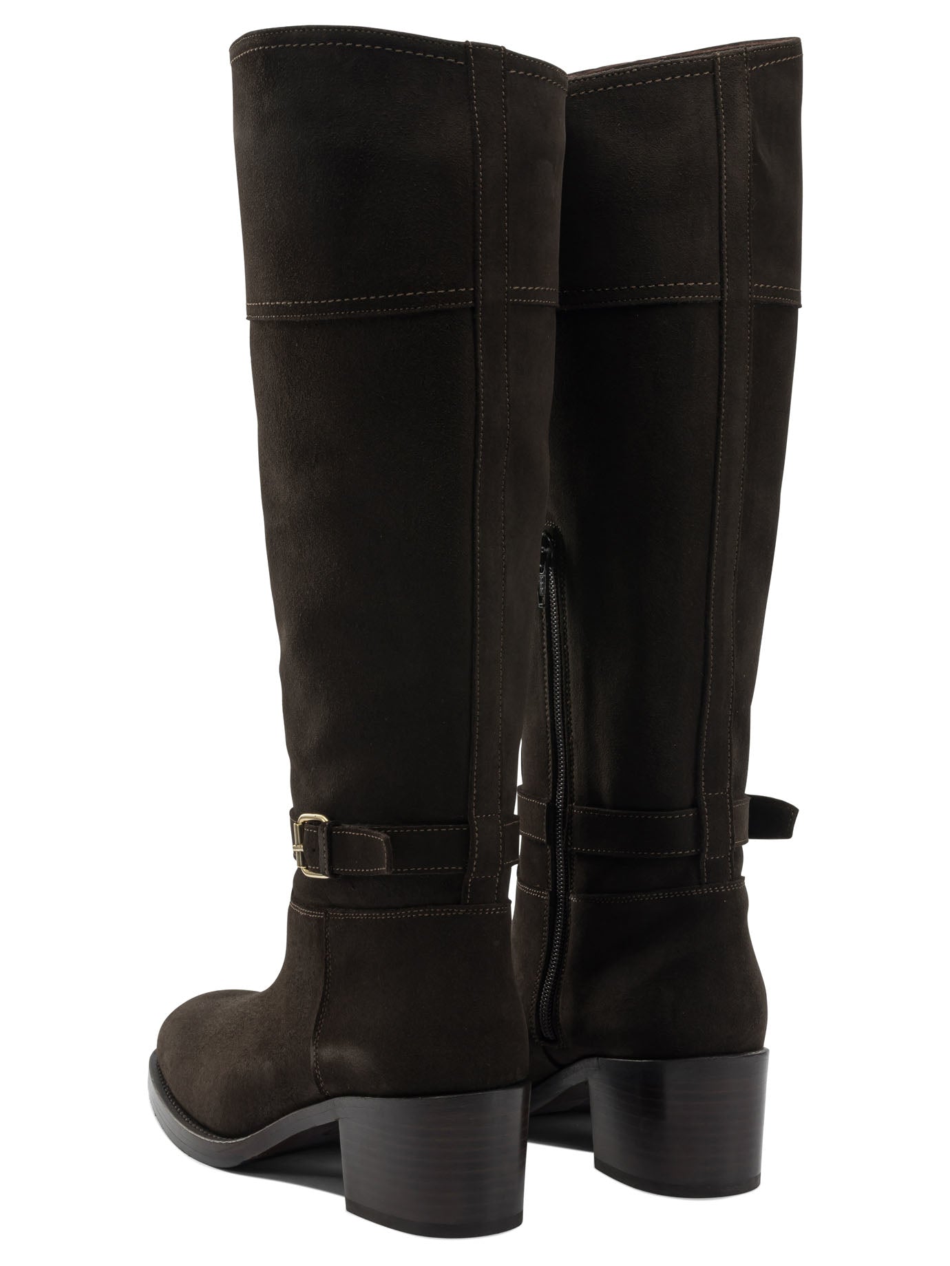 MARETTO Mid-Calf Leather Boots for Women