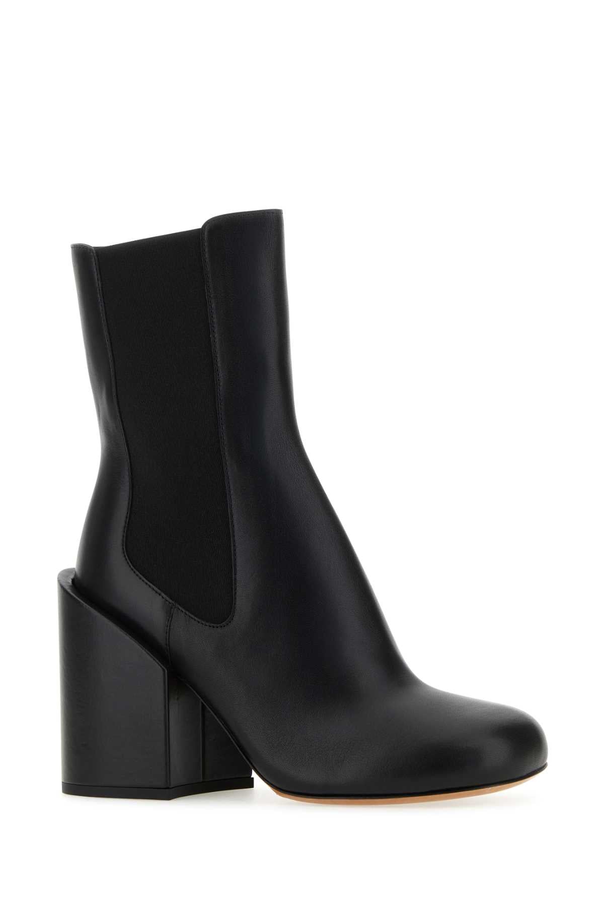 MAX MARA SPORTMAX Women's Mini Leather Ankle Boots