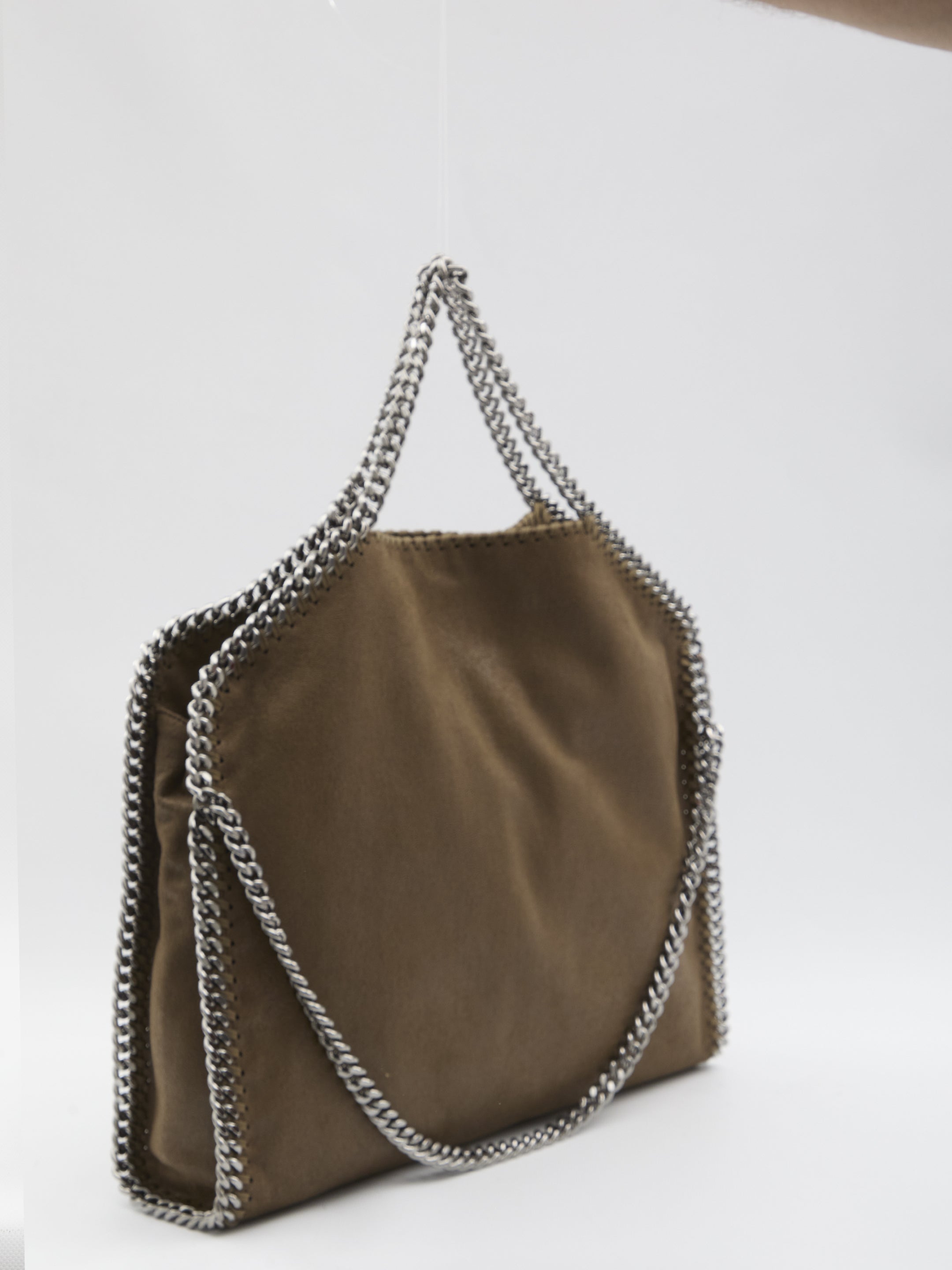 STELLA MCCARTNEY Large Falabella Shoulder Tote Handbag - 37x36x9 CM