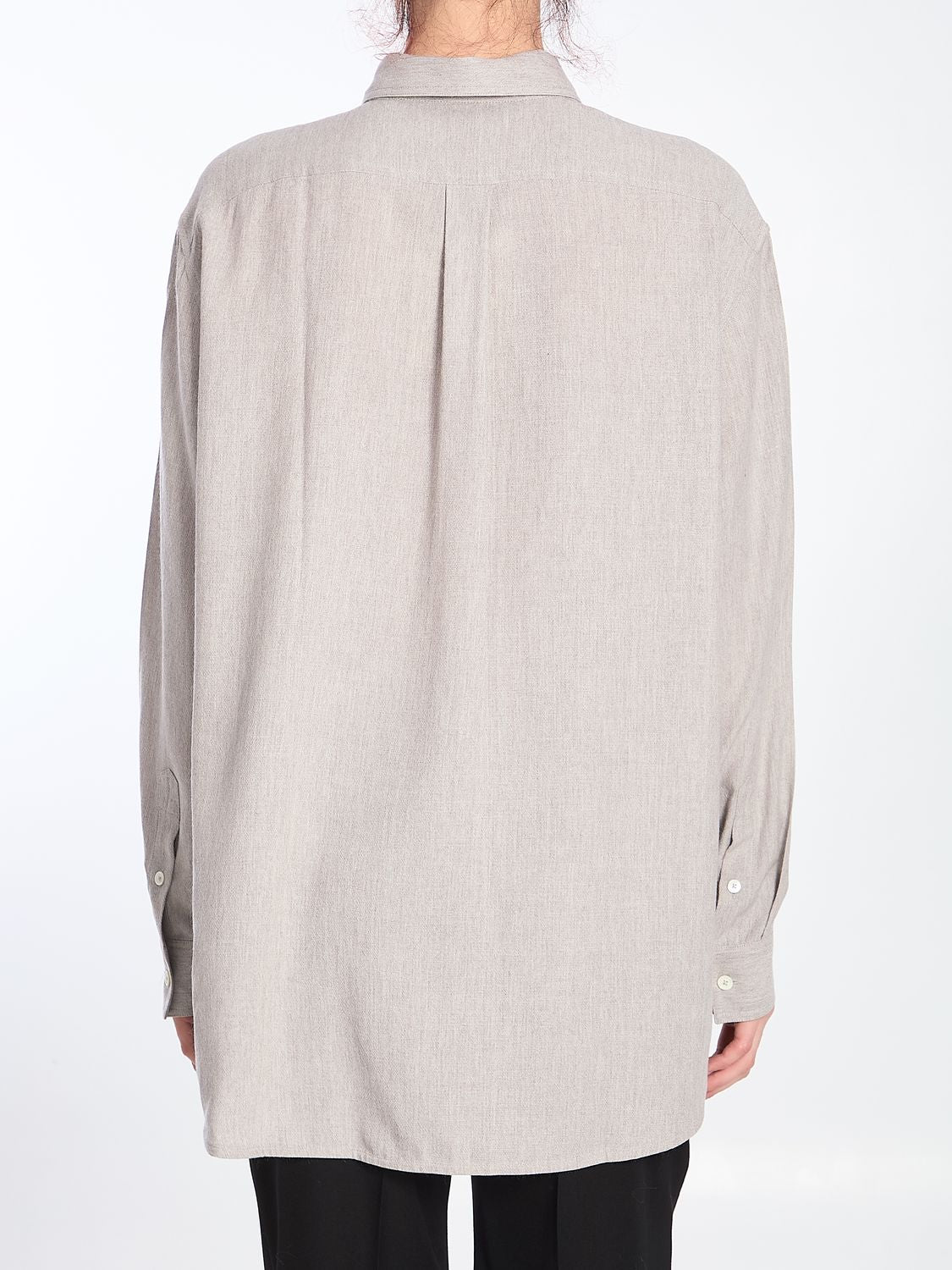 TOTEME Rounded Hem Viscose Shirt for Women