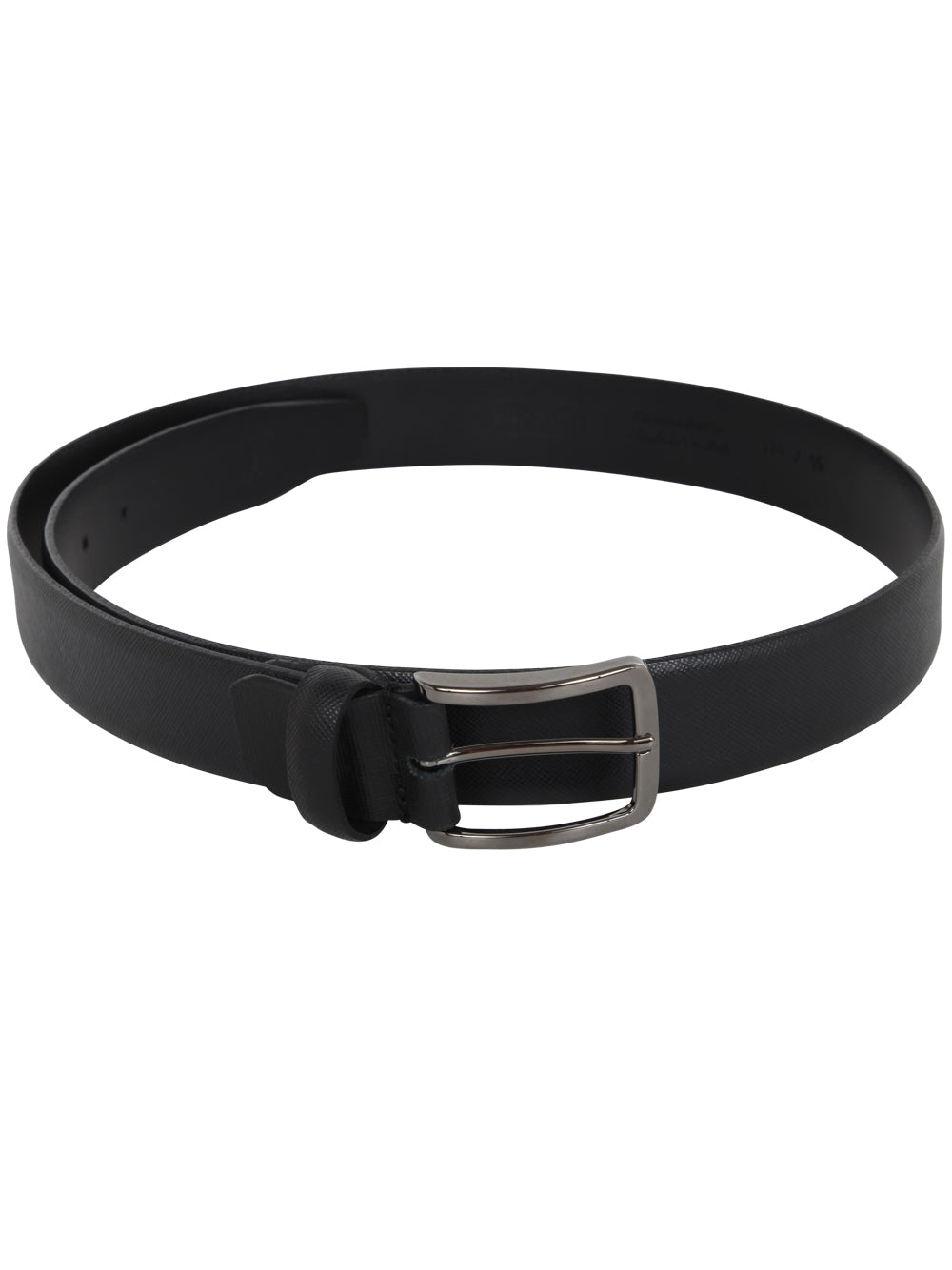 SAIT Sleek Saffiano Leather Belt for Men