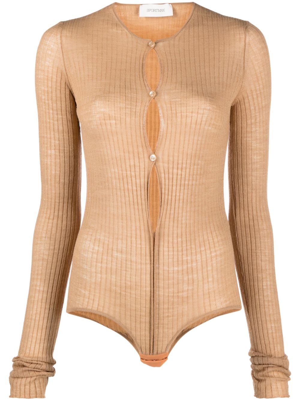 MAX MARA SPORTMAX Wool Blend Bodysuit for Women