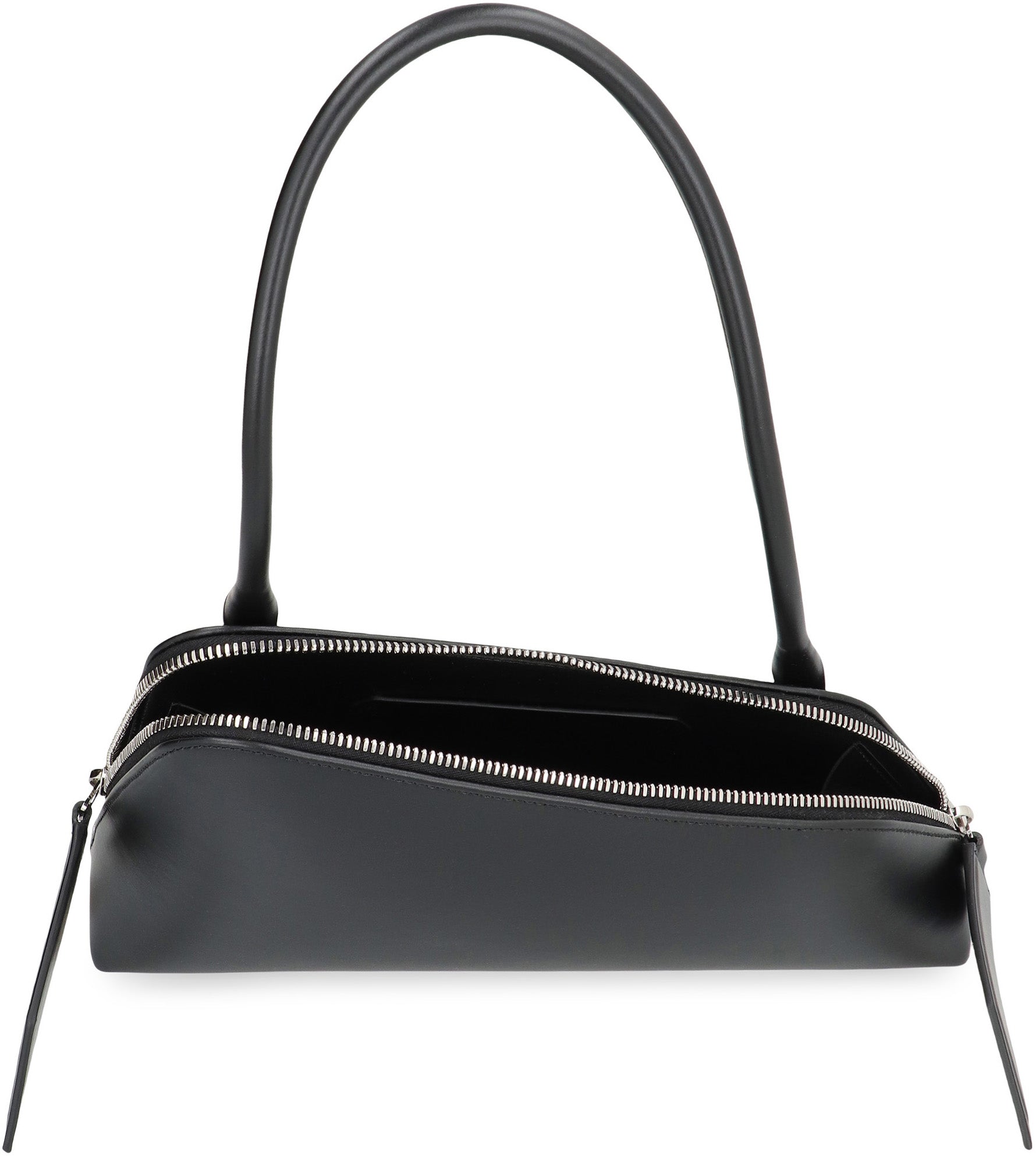 THE ATTICO Sunrise Leather Mini Shoulder Handbag