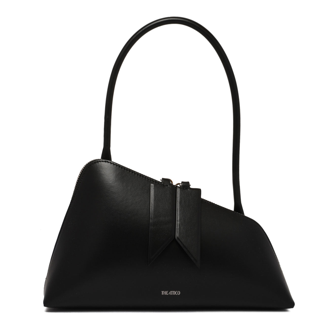 THE ATTICO Sunrise Leather Mini Shoulder Handbag
