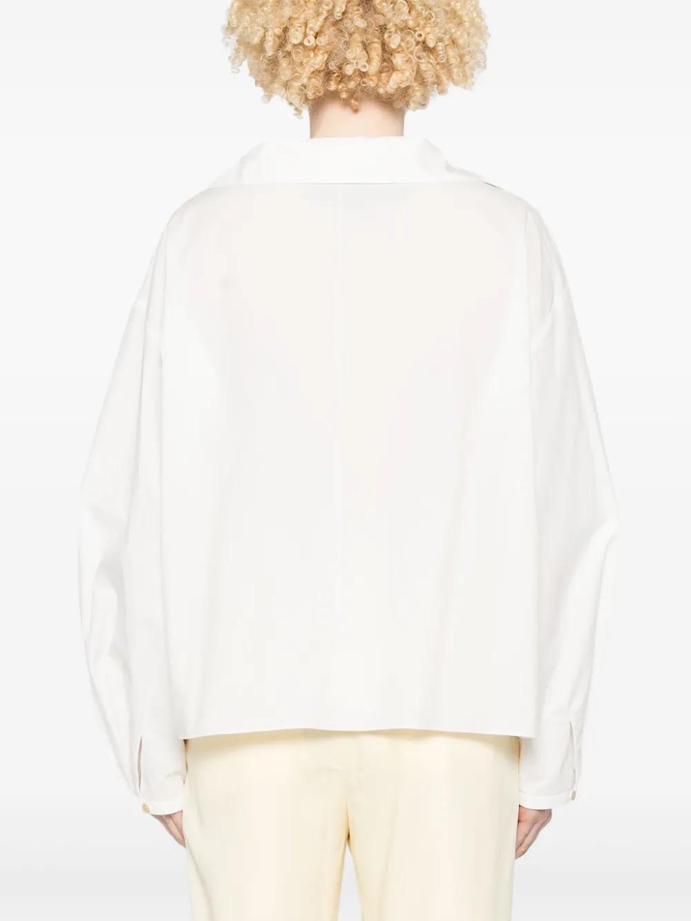 KHAITE Cruzada Button Mini Shirt for Women