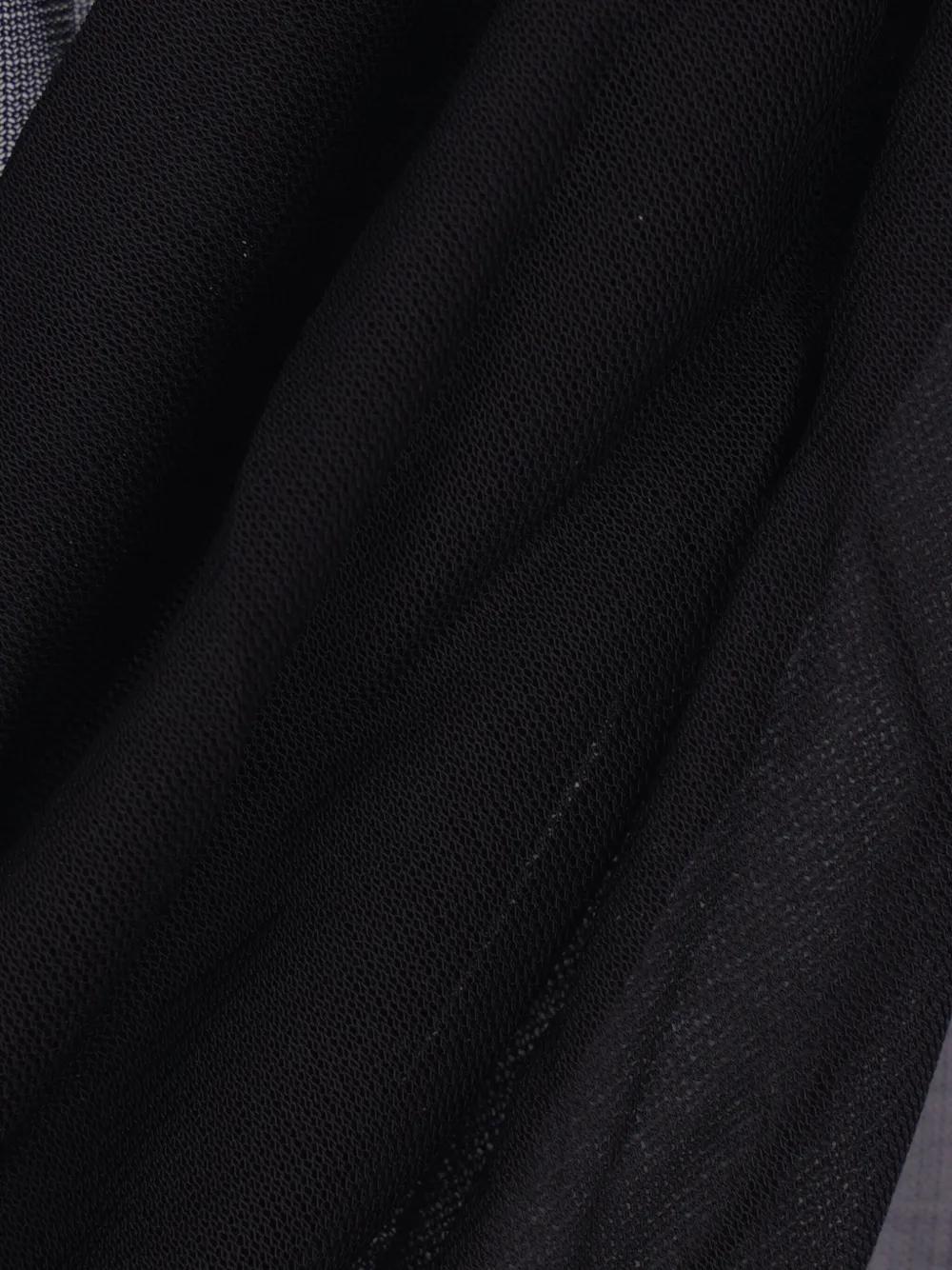 FRANCESCO MURANO Semi-Sheer Blouse with Pointed Collar and Asymmetric Hem