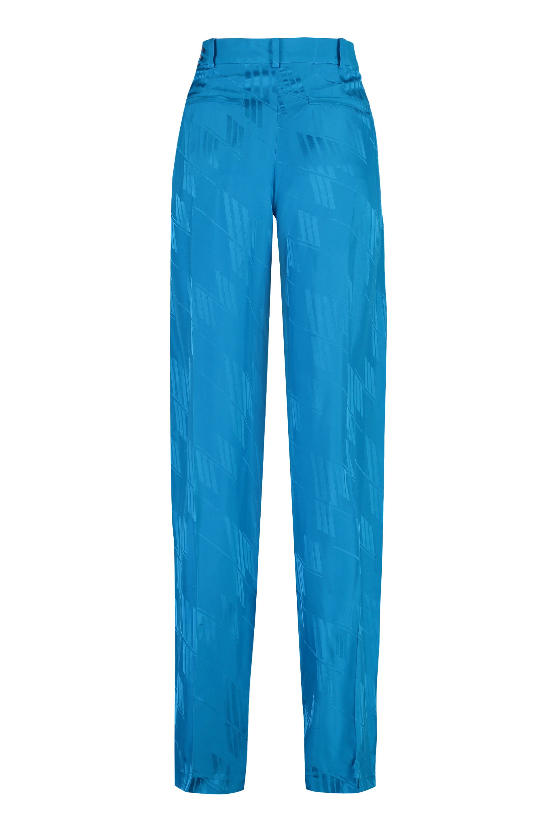 THE ATTICO Chic Viscose Trousers with Pockets