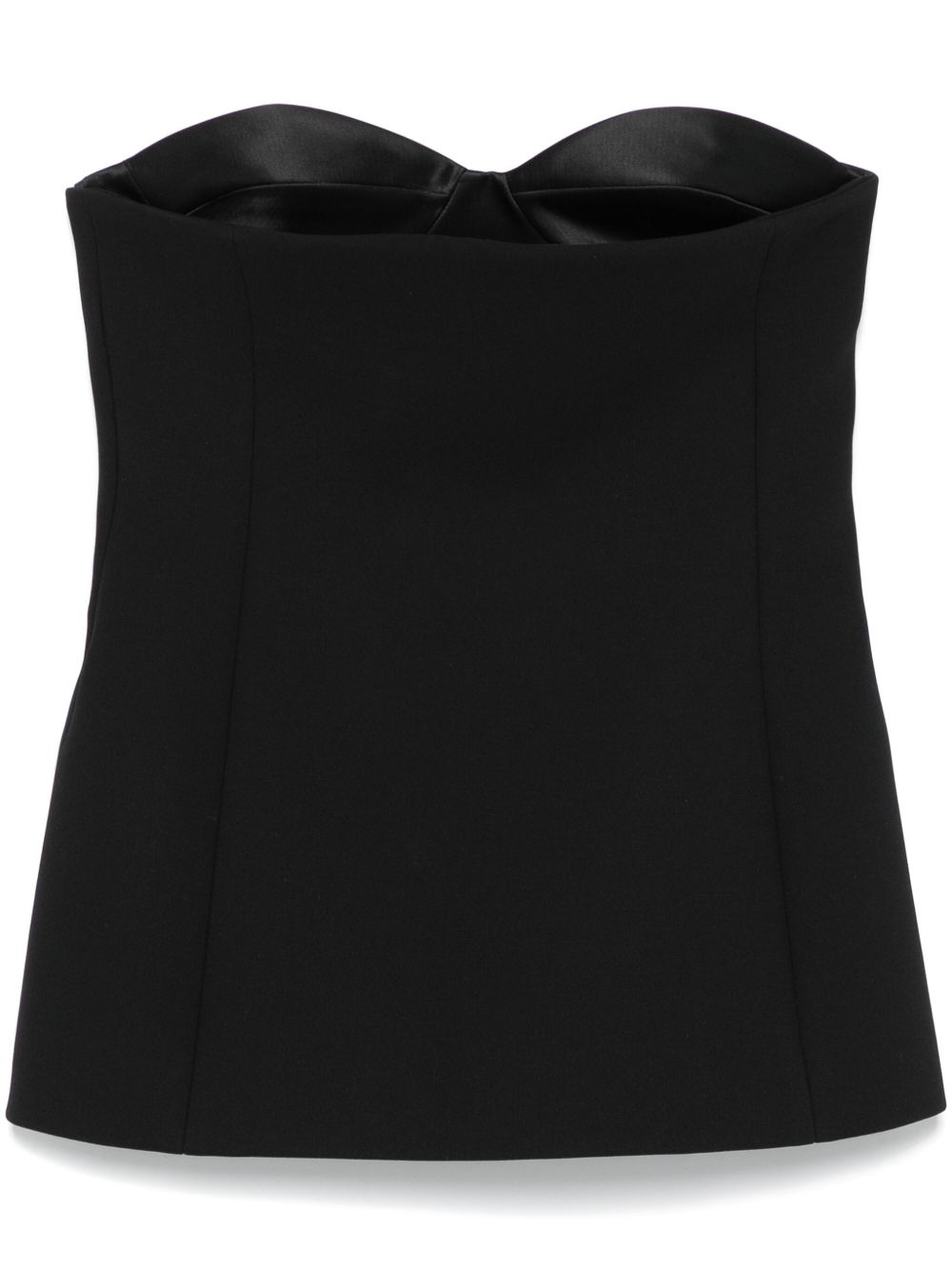 KHAITE Sleeveless Bustier Mini Top - US 02