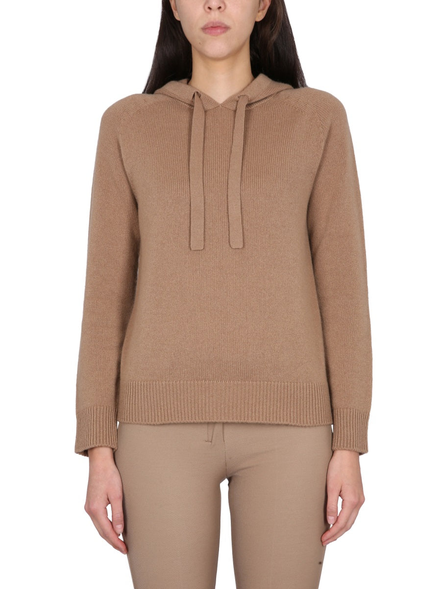 S MAX MARA Hooded Cashmere Shirt for Women