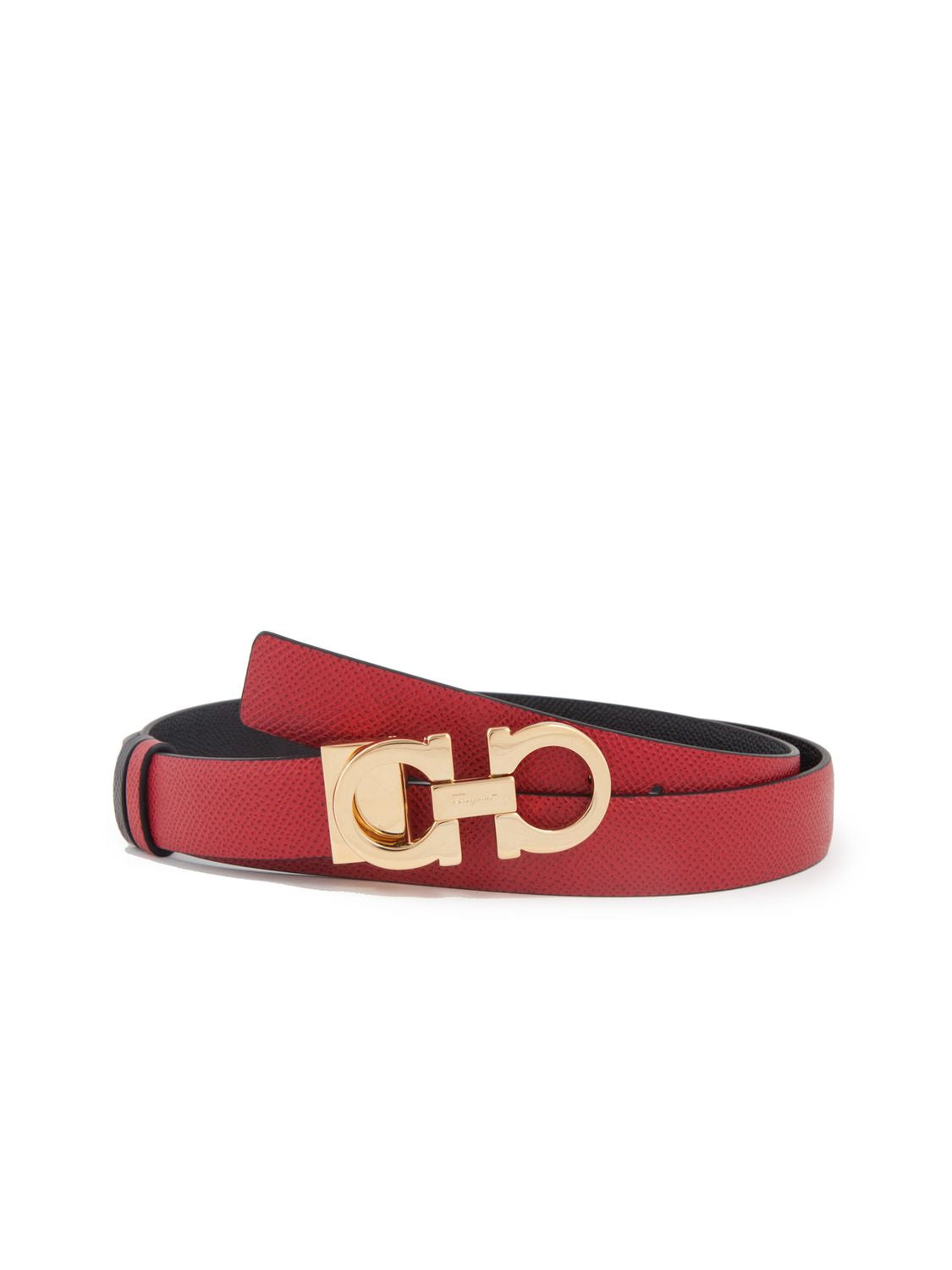 Ferragamo Reversible Leather Belt for Women - FW24 Collection