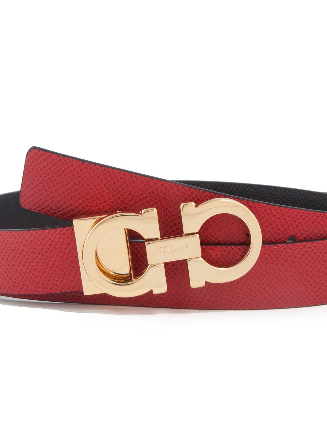 Ferragamo Reversible Leather Belt for Women - FW24 Collection
