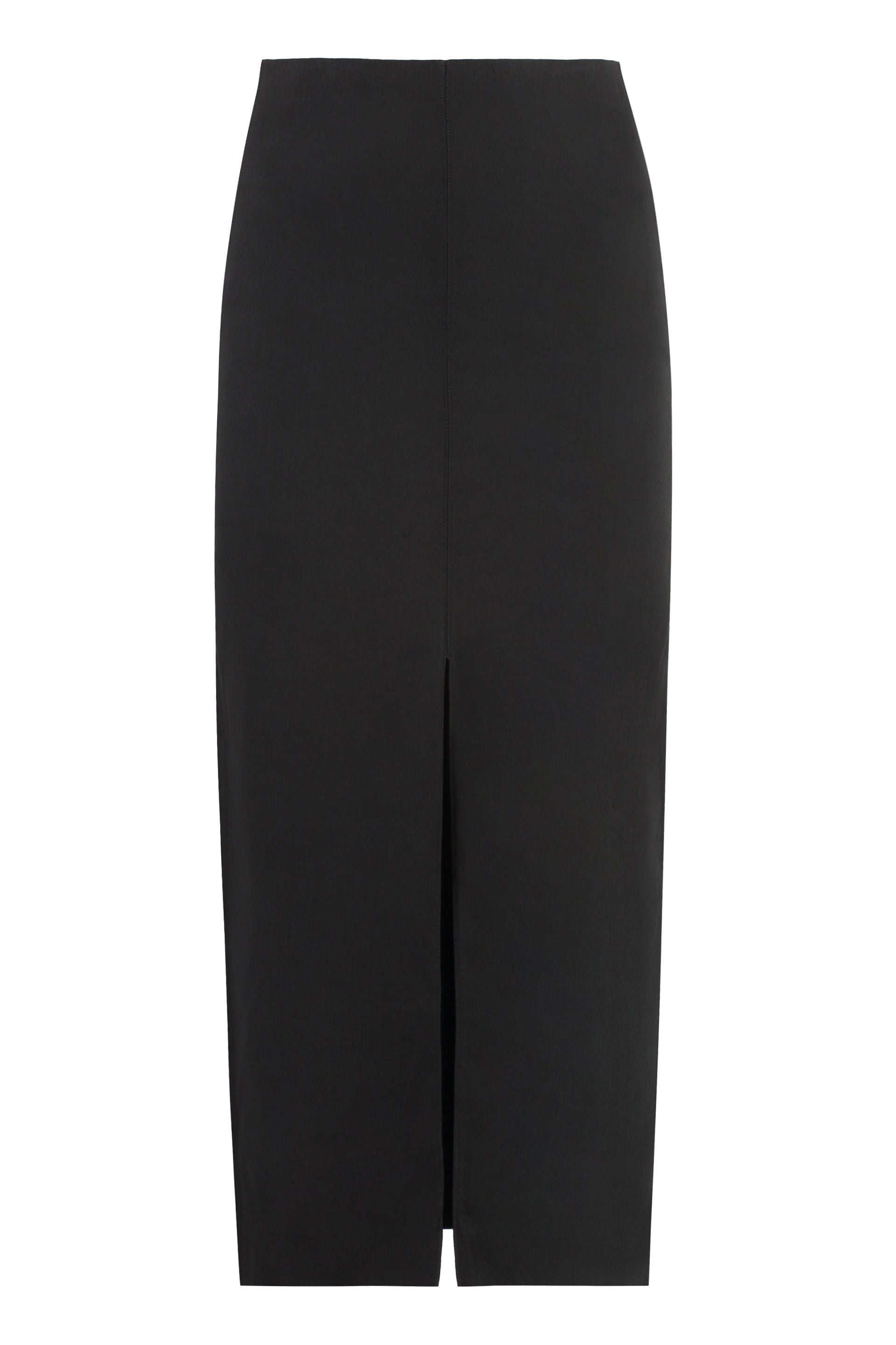 ISABEL MARANT Midi Skirt with Front Slit Hem
