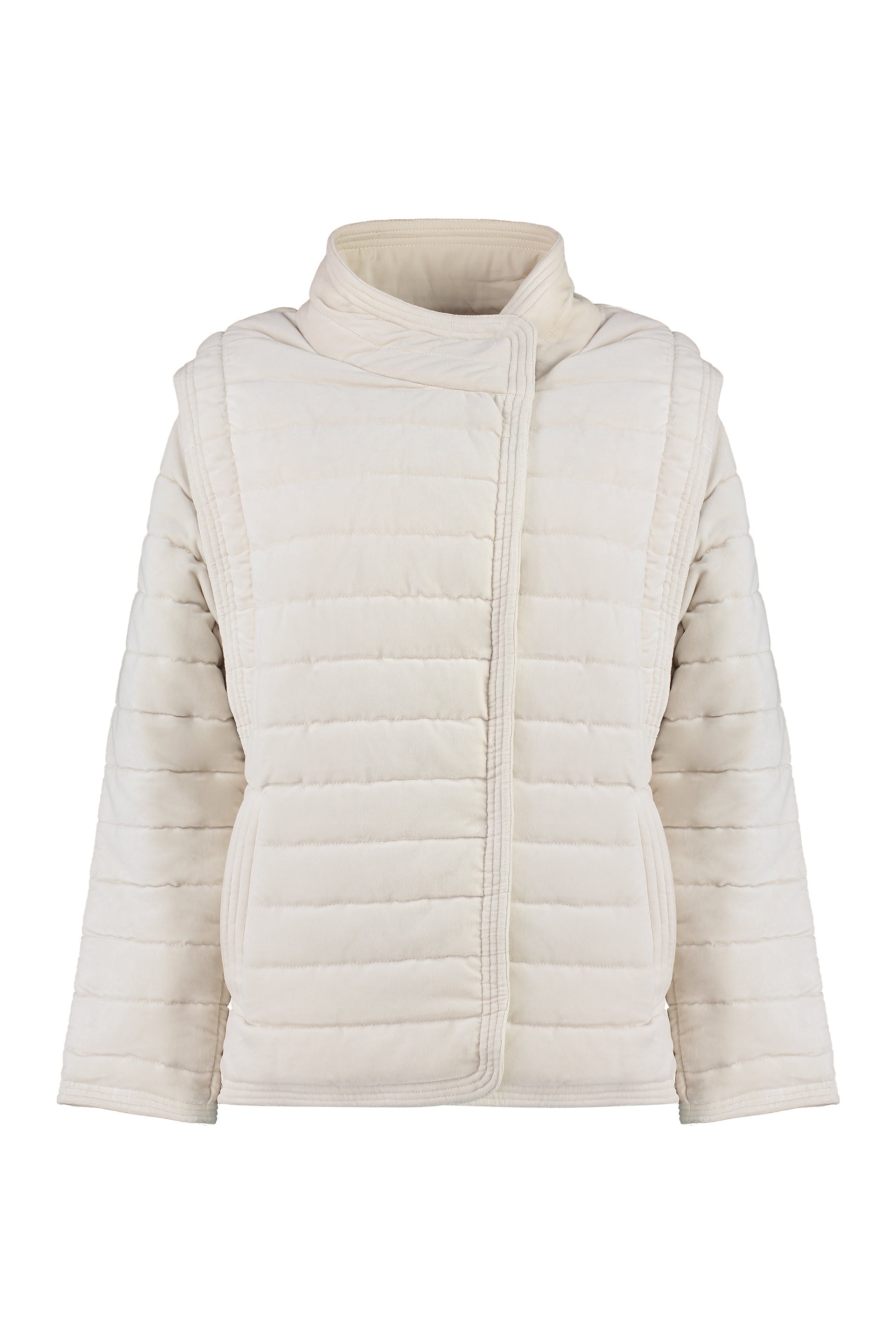 ISABEL MARANT ETOILE Women's Padded Mini Jacket with Removable Sleeves