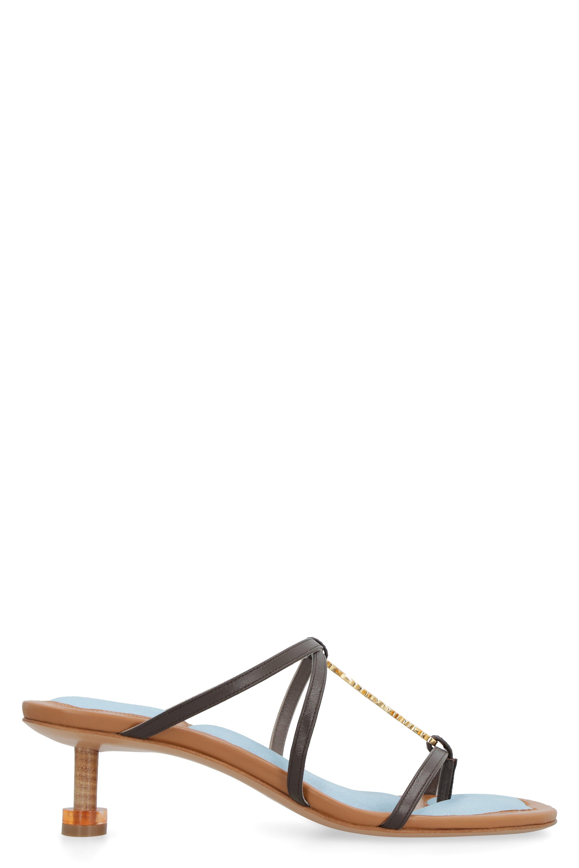 JACQUEMUS Chic Mini Flat Sandals