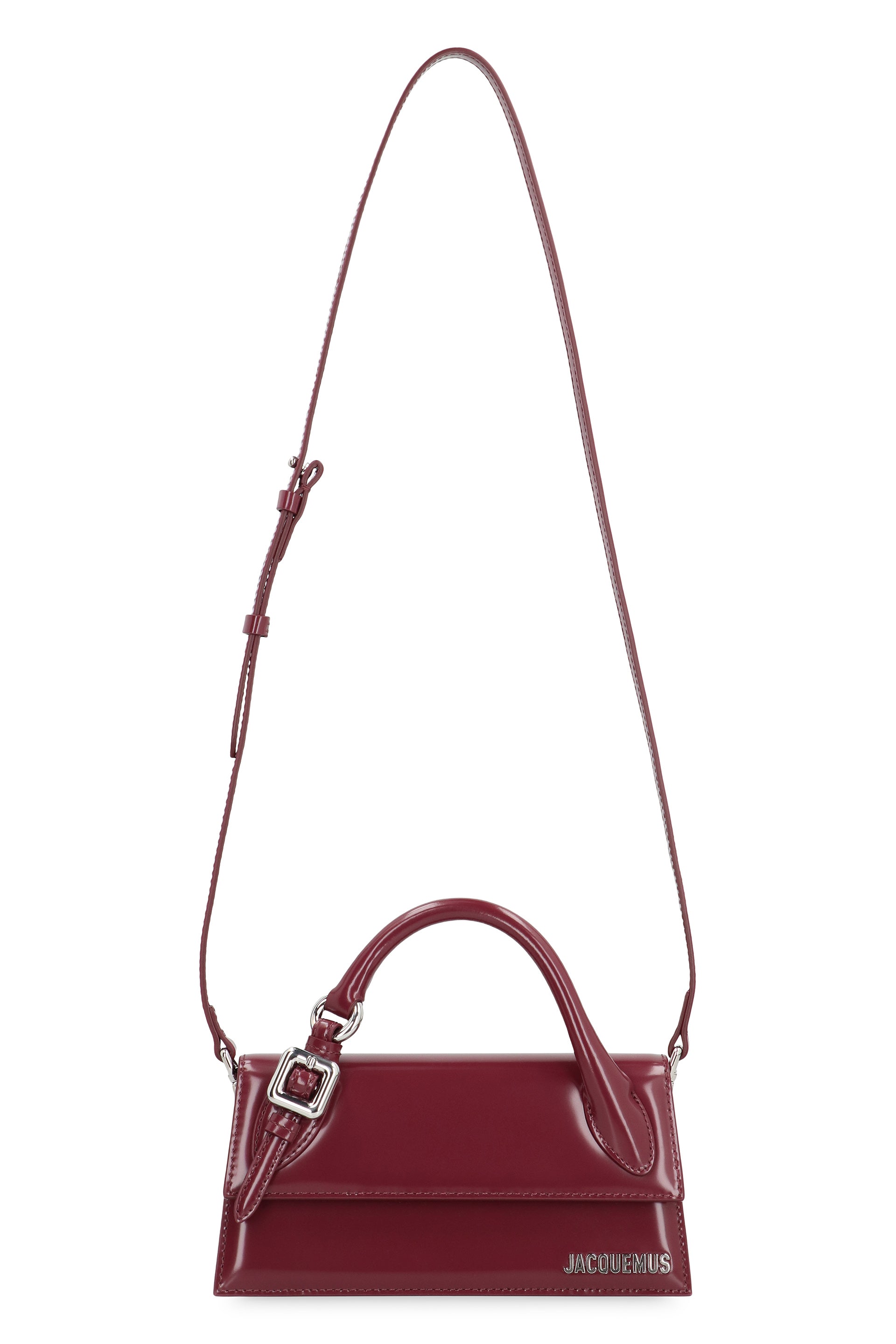 JACQUEMUS Mini Structured Leather Handbag