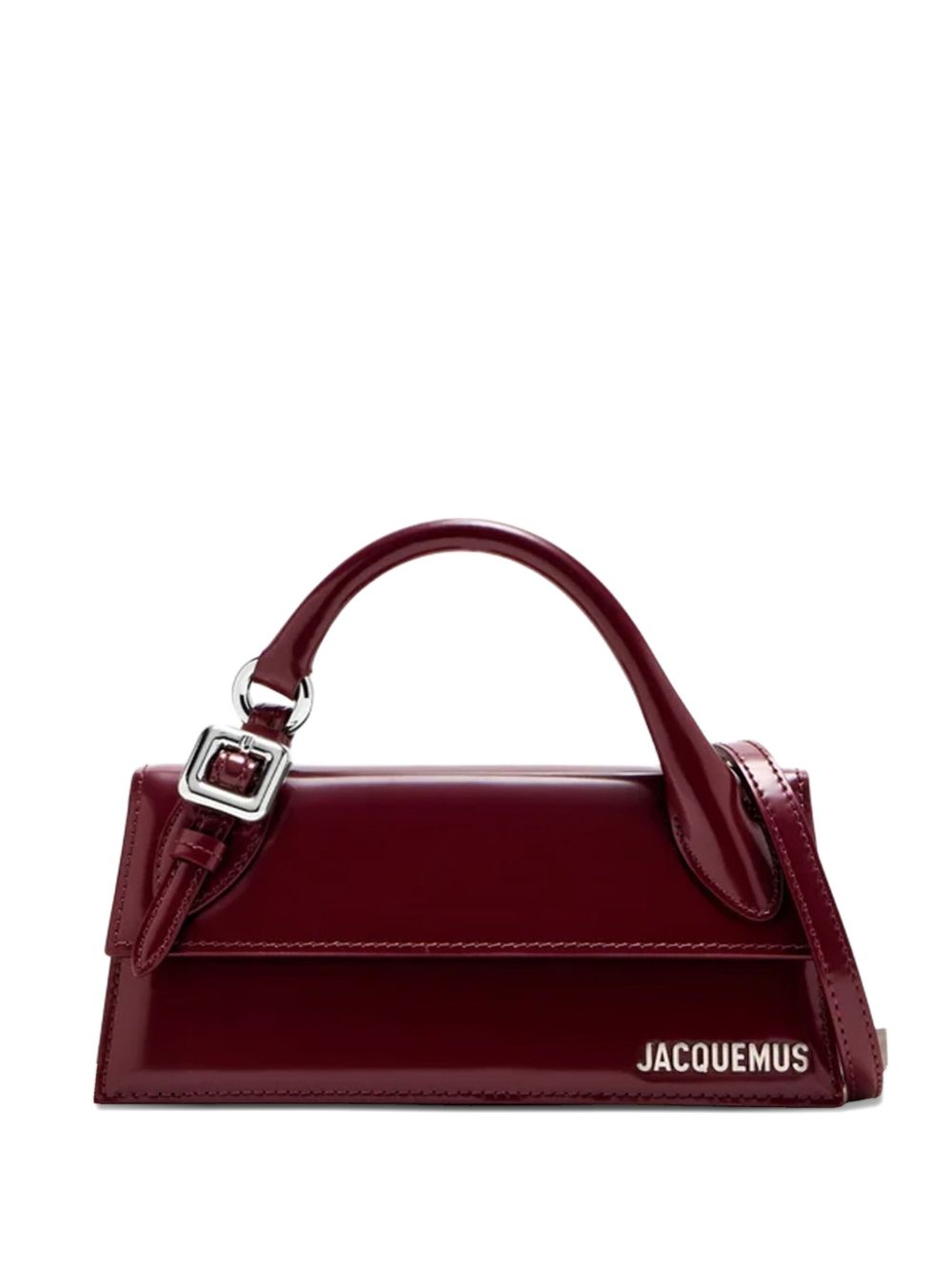 JACQUEMUS Mini Structured Leather Handbag