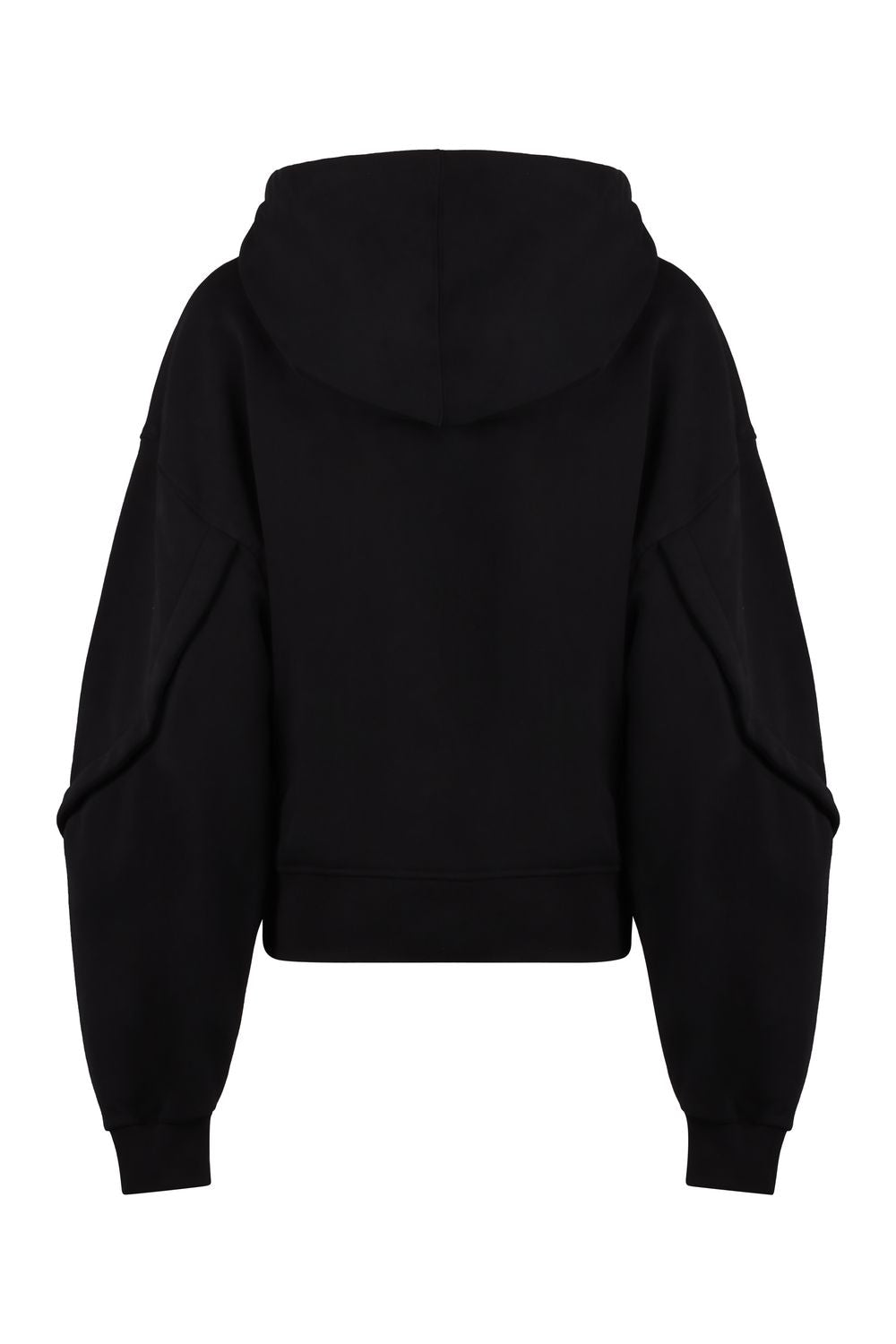 MUGLER Oversized Cotton Hoodie for Women