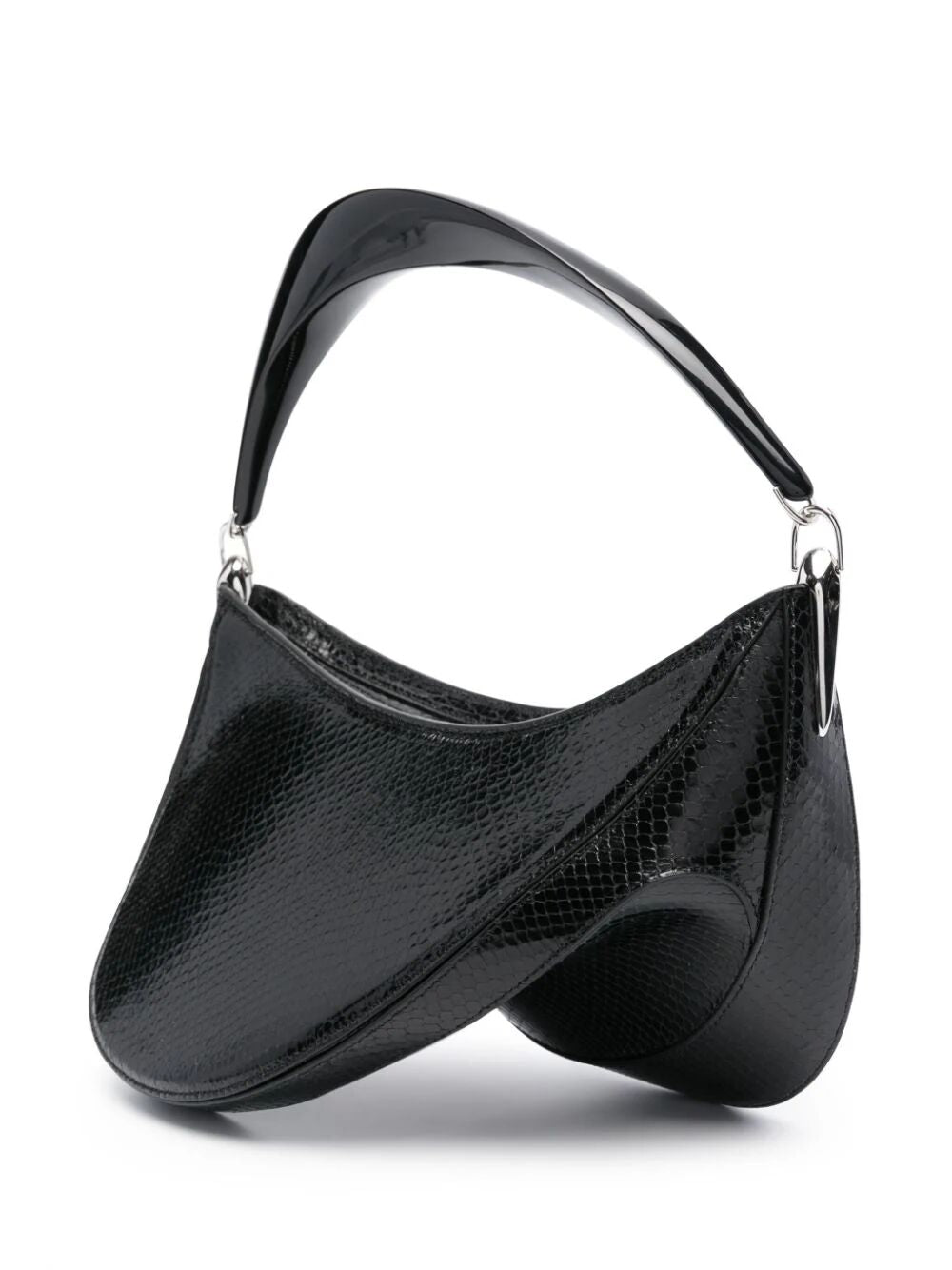 MUGLER Elegant Leather Handbag