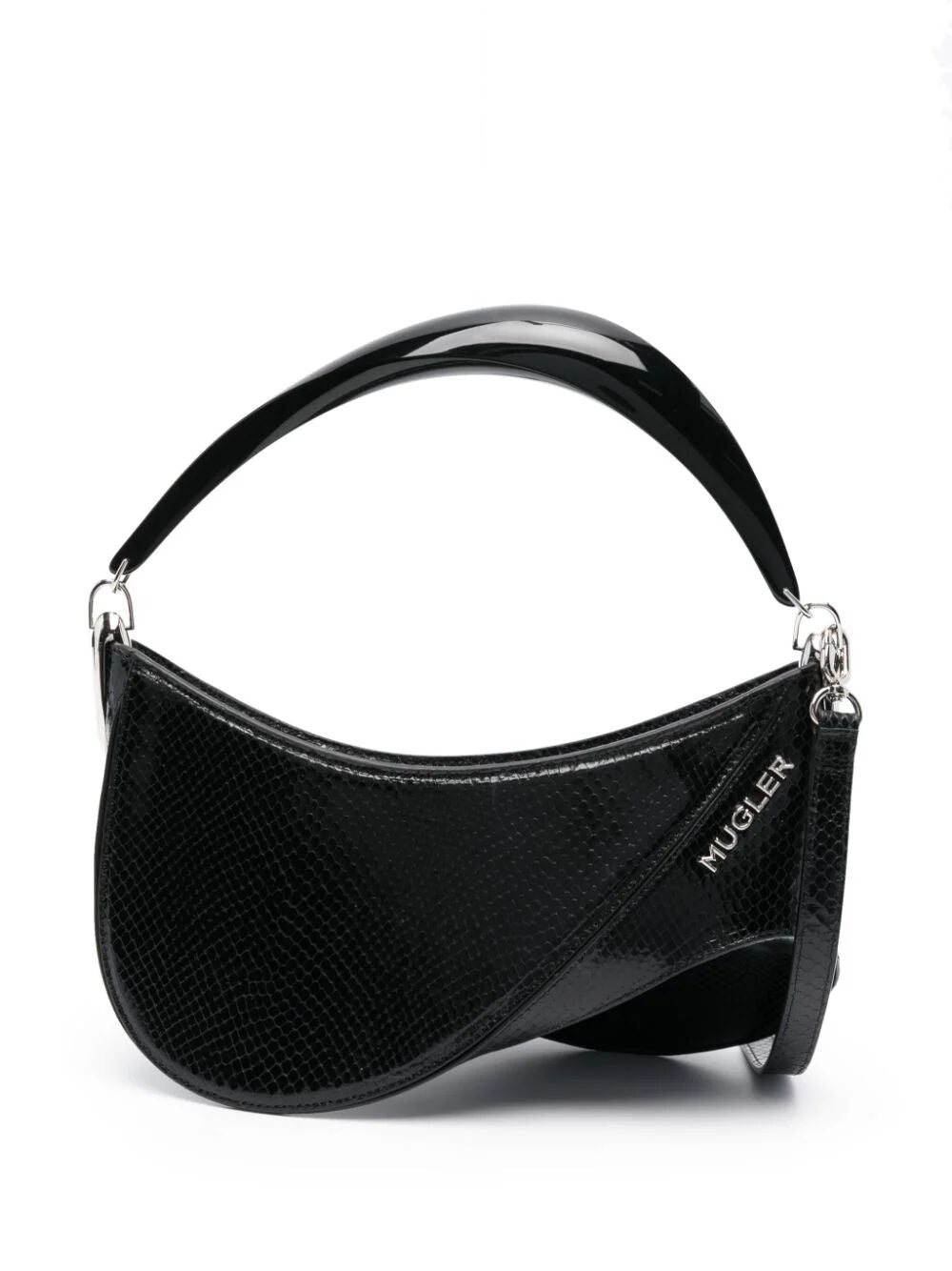 MUGLER Elegant Leather Handbag