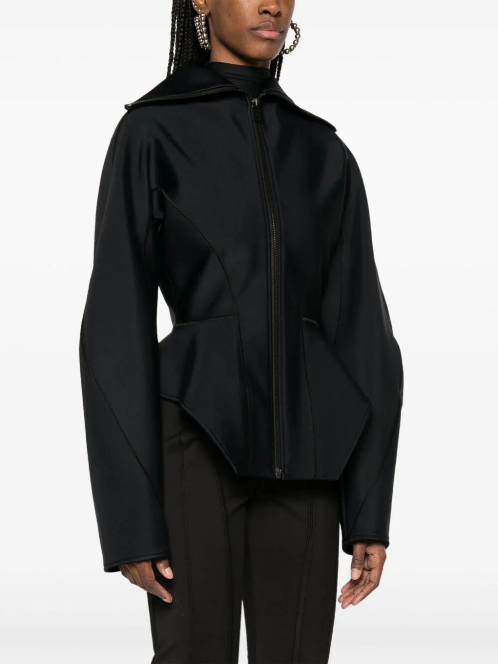 MUGLER Futuristic Women’s Mini Jacket