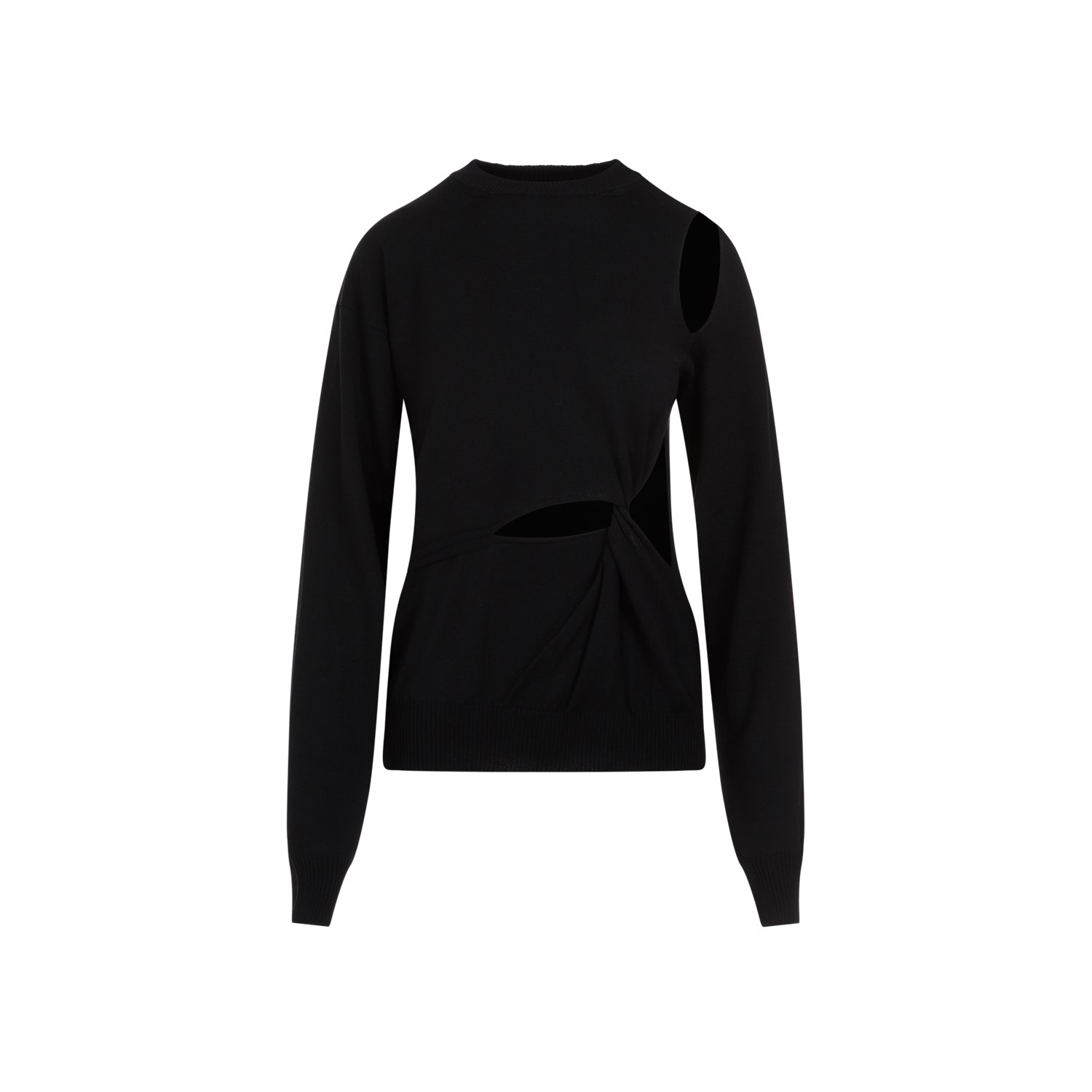 SPORTMAX Cutout Pullover Sweater for Men