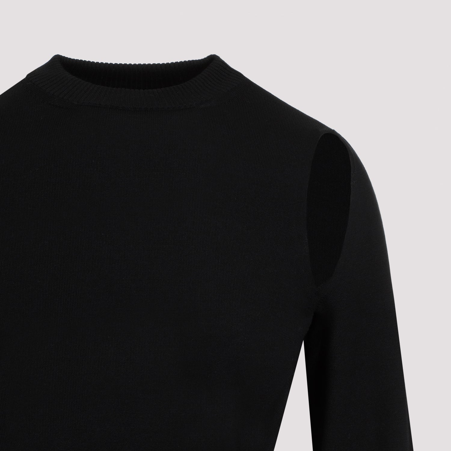 SPORTMAX Cutout Pullover Sweater for Men