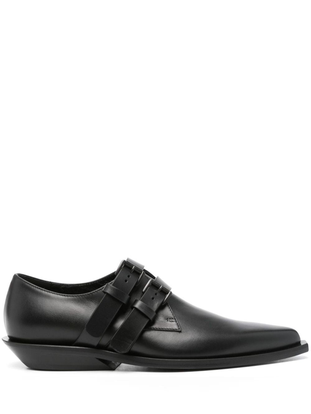 ANN DEMEULEMEESTER Bowie Double Monk Strap Shoes for Women