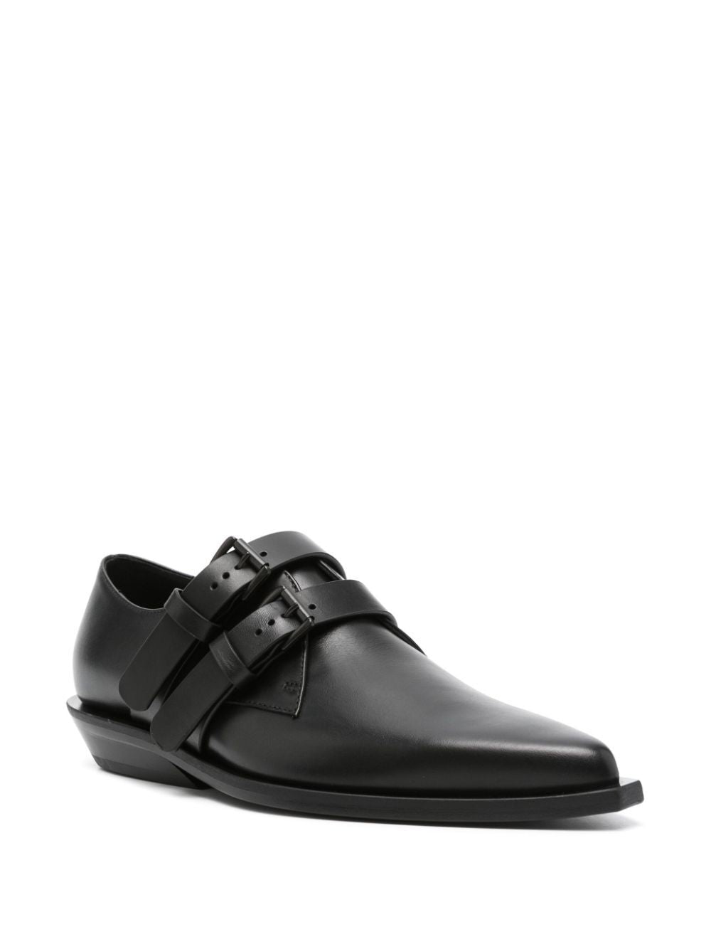 ANN DEMEULEMEESTER Bowie Double Monk Strap Shoes for Women