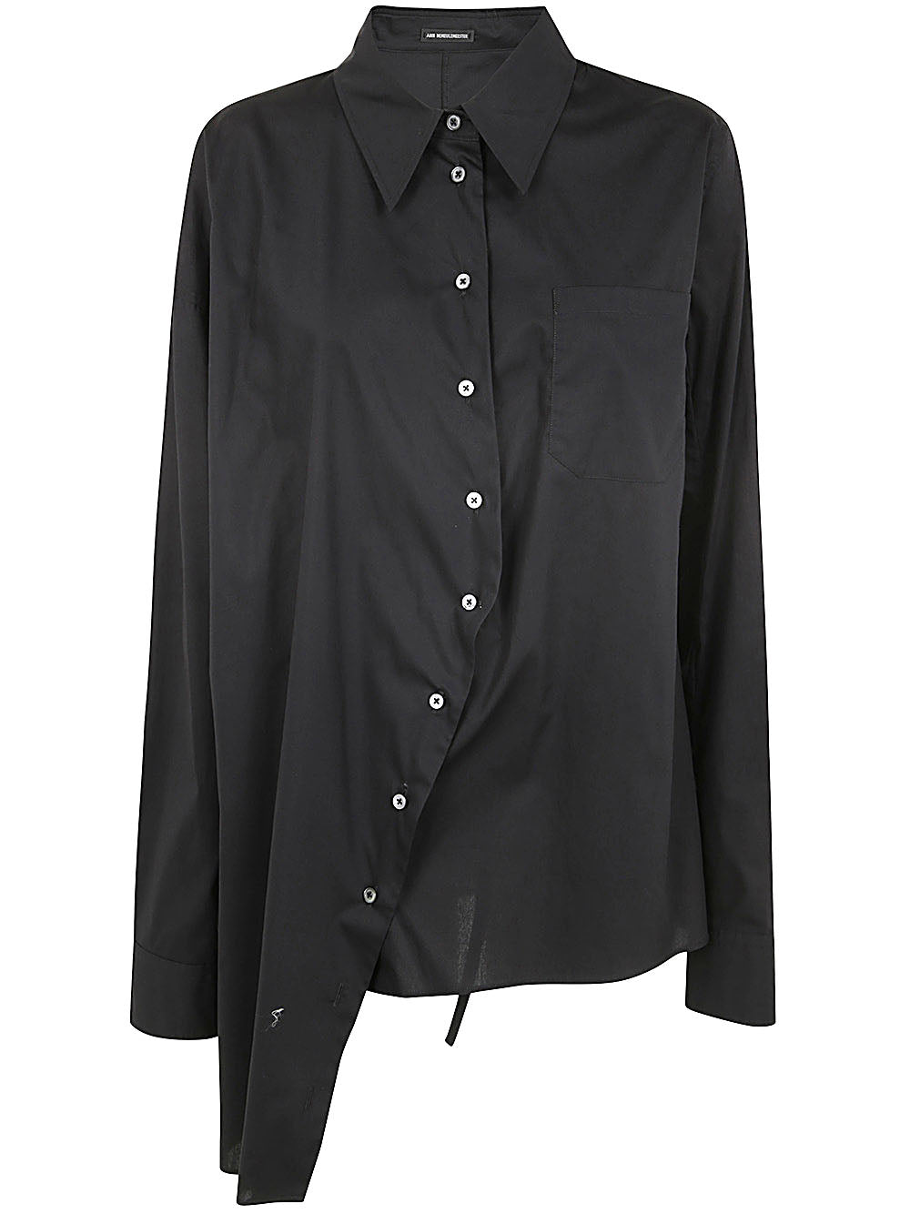 ANN DEMEULEMEESTER Dropped Shoulder Mini Shirt