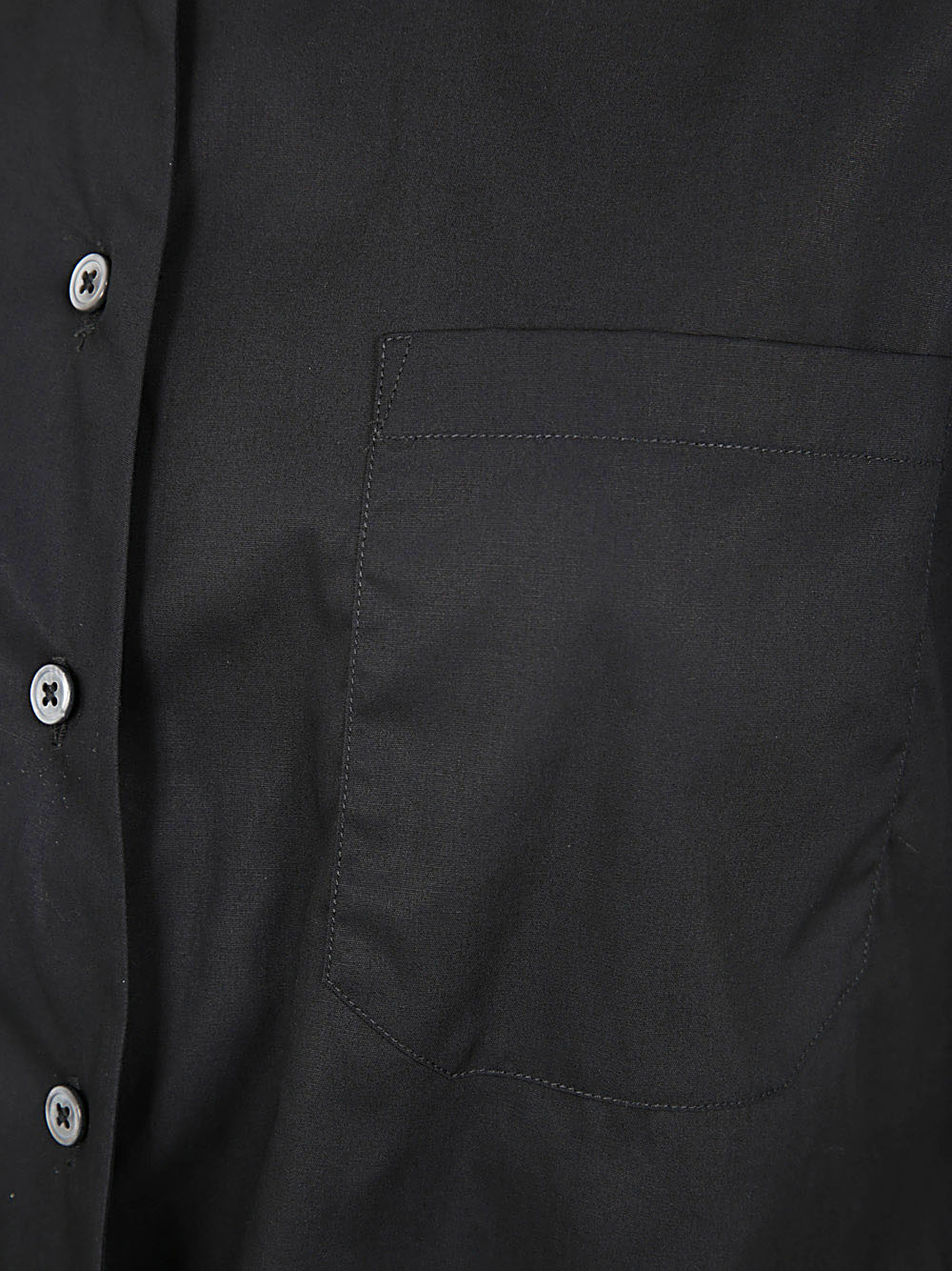 ANN DEMEULEMEESTER Dropped Shoulder Mini Shirt