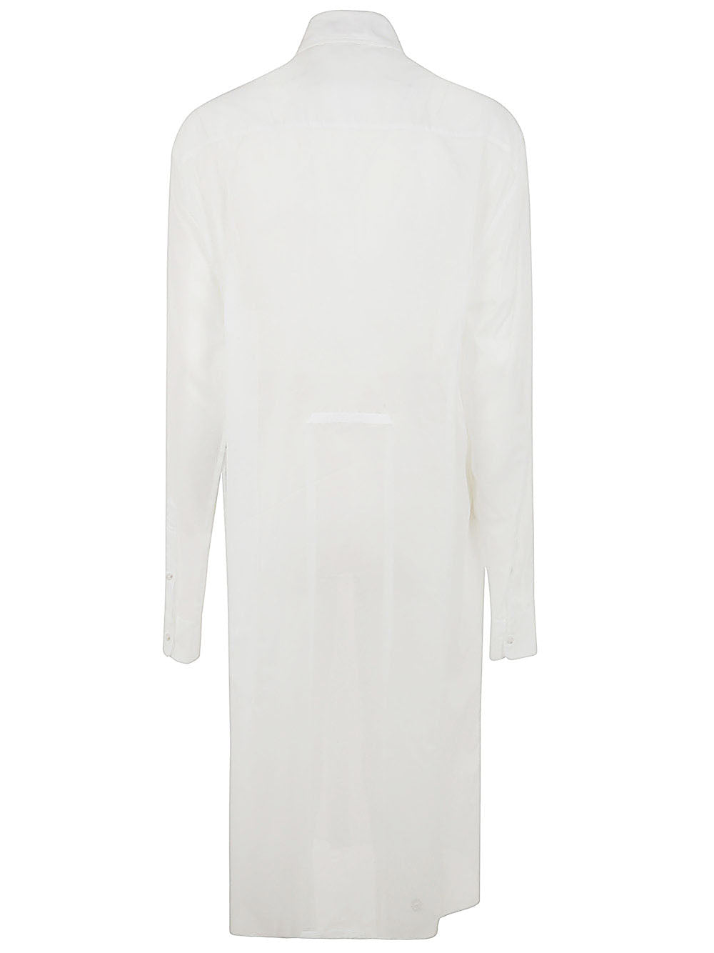 ANN DEMEULEMEESTER Gabi Long Relax Fit Shirt with Draped Back - SS24