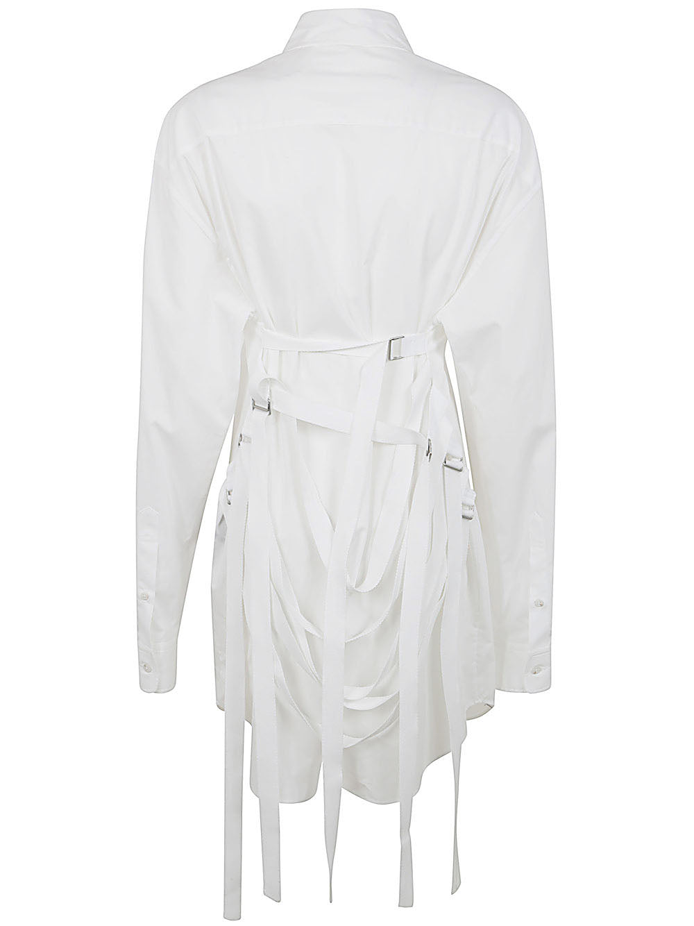 ANN DEMEULEMEESTER Fluid Belting Long Shirt for Women - SS24 Collection