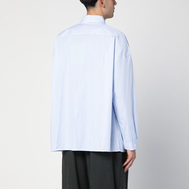 NEW AMSTERDAM SURF ASSOCIATION Blue Striped Cotton Shirt