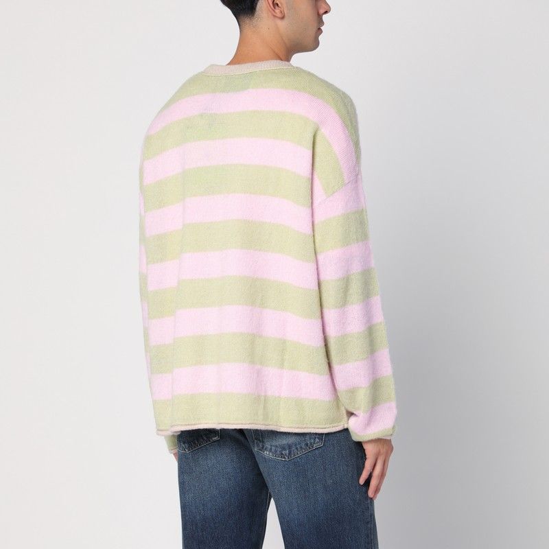 NEW AMSTERDAM SURF ASSOCIATION Oversized Striped Jumper for Men - Fall/Winter 2024