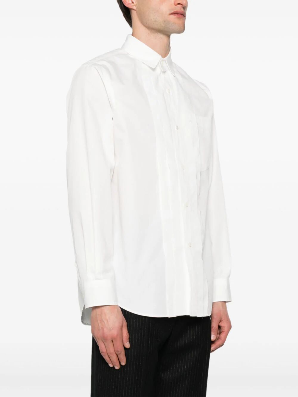 SACAI Cotton Poplin Shirt for Men - SS24