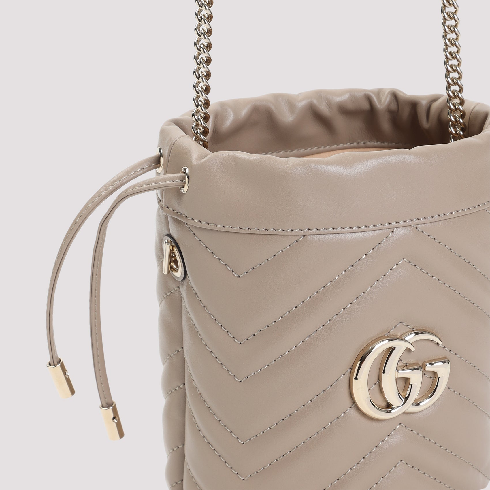 GUCCI Mini Leather Pouch Handbag