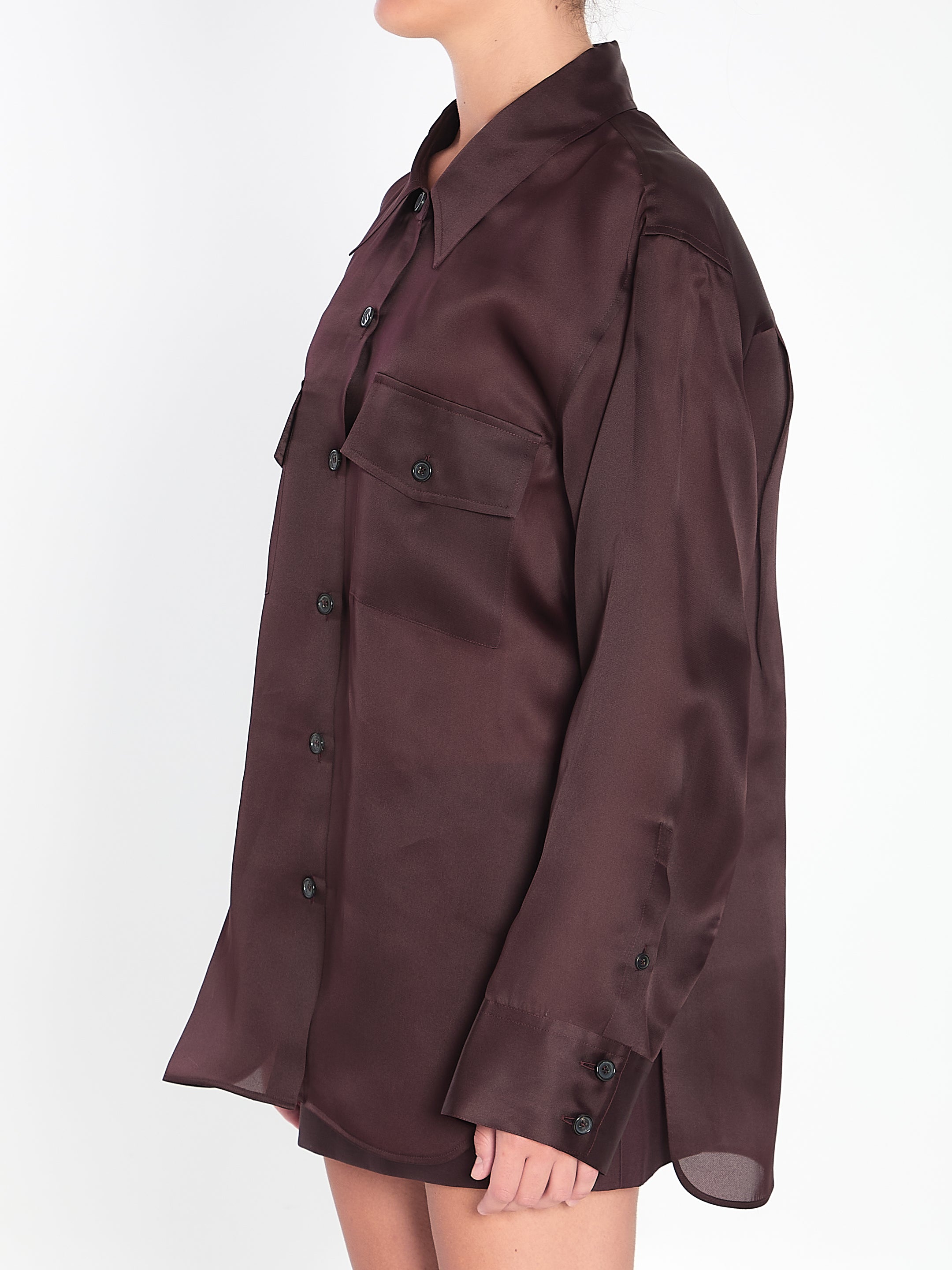 KHAITE Silk Matteo Top for Women