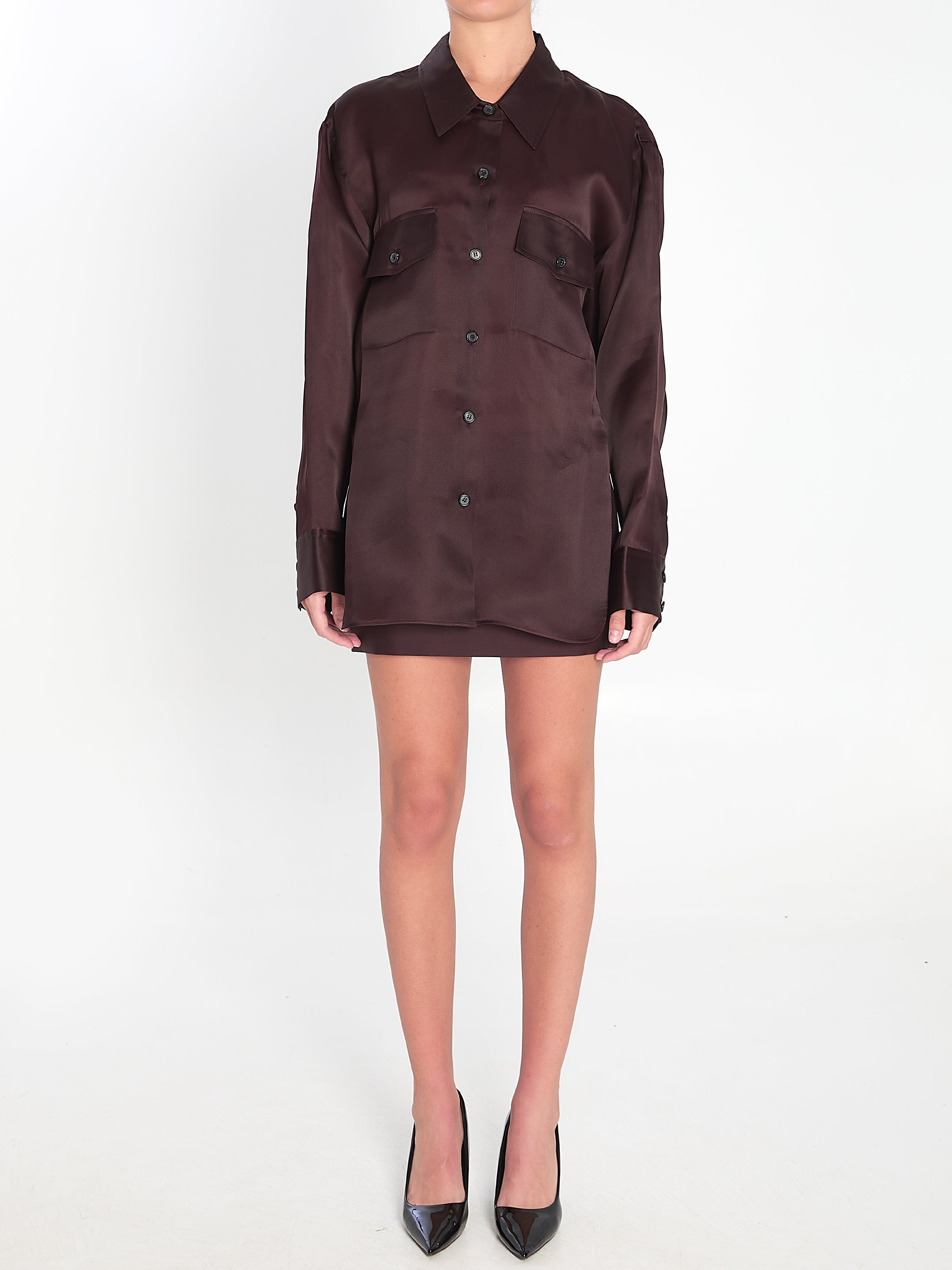 KHAITE Silk Matteo Top for Women